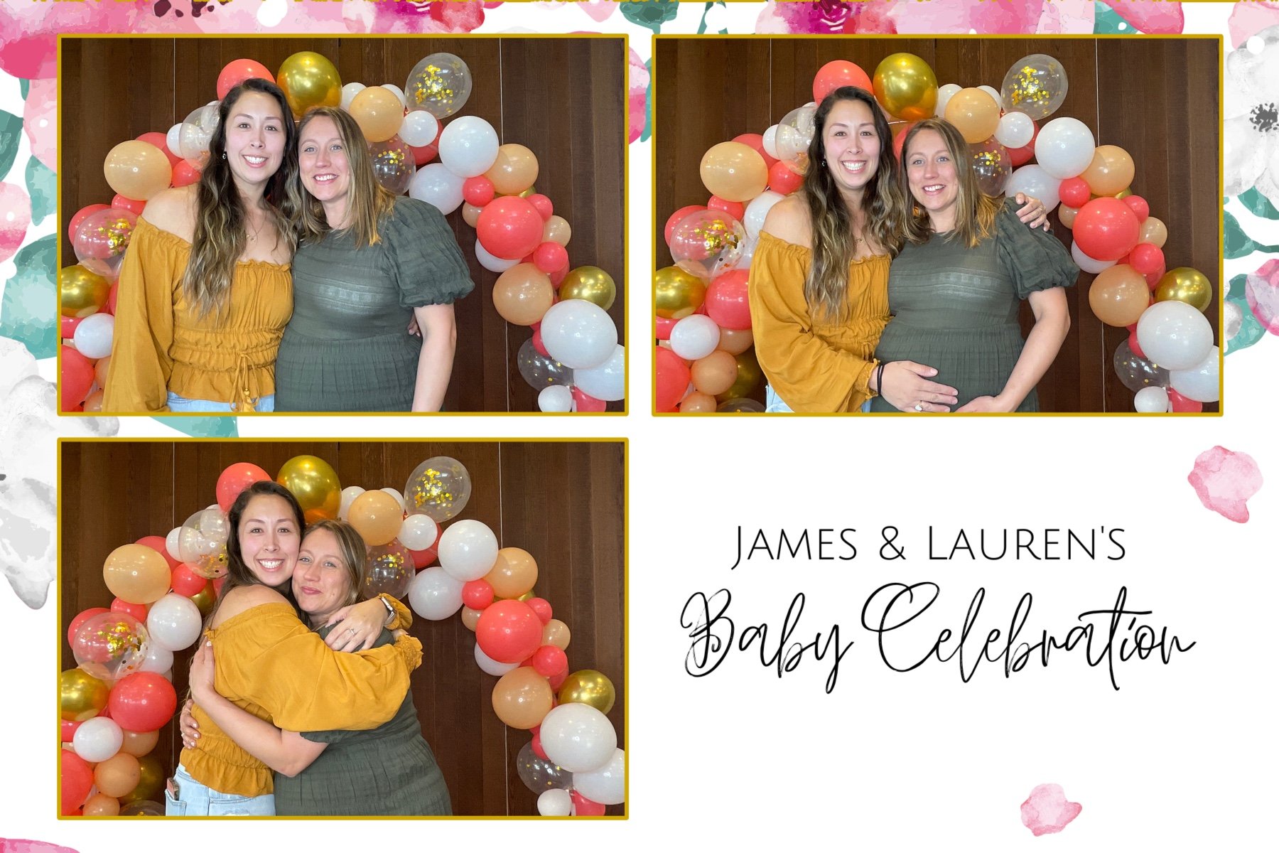 James and Lauren's Baby Celebration | View more photos from the event at gallery.photobooth.co.nz/u/SelfieCentral/James-and-Laurens-Baby-Celebration