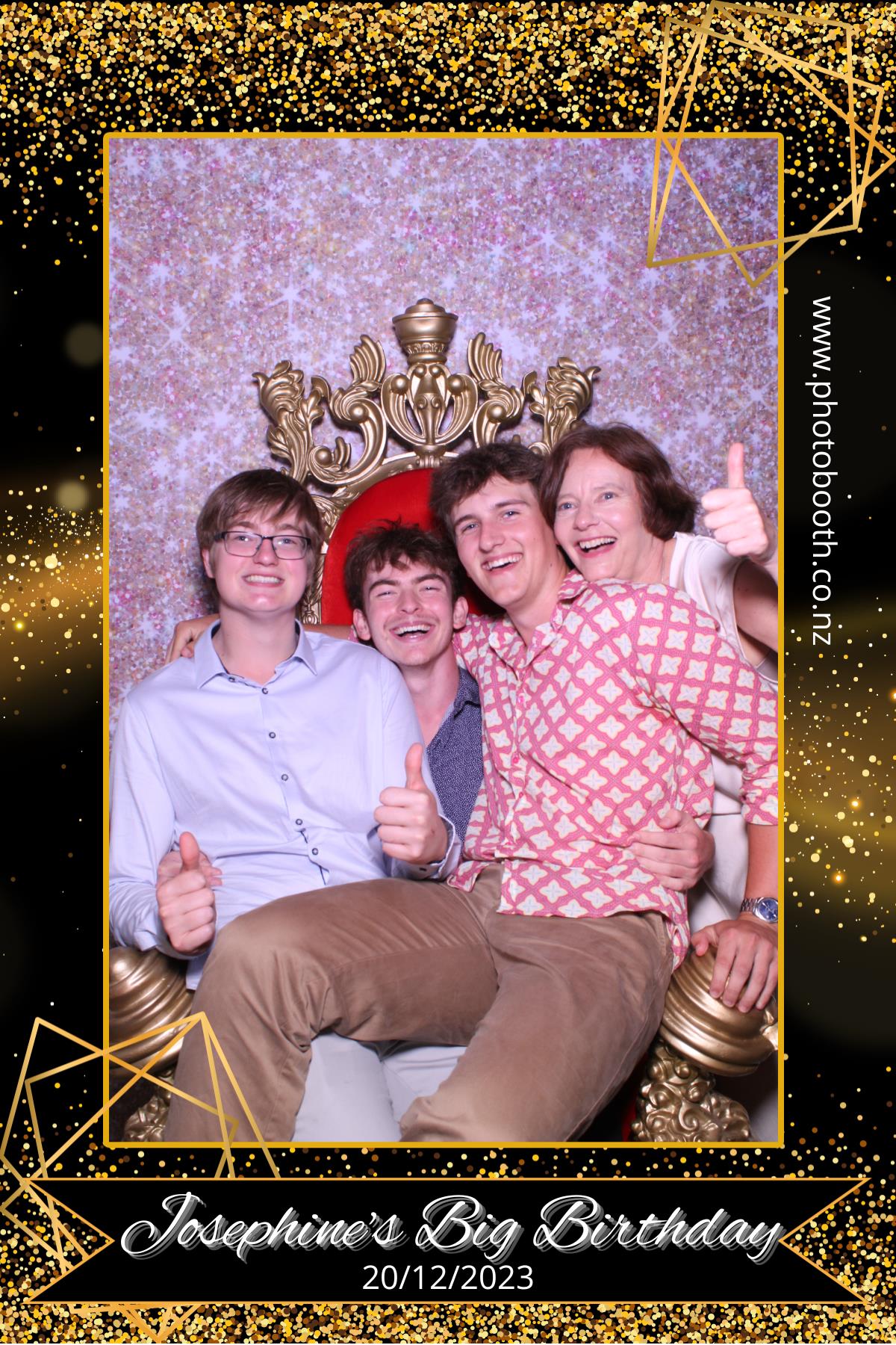 Josephine's Big Birthday | View more photos from the event at gallery.photobooth.co.nz/u/SelfieCentral/Josephines-Big-Birthday