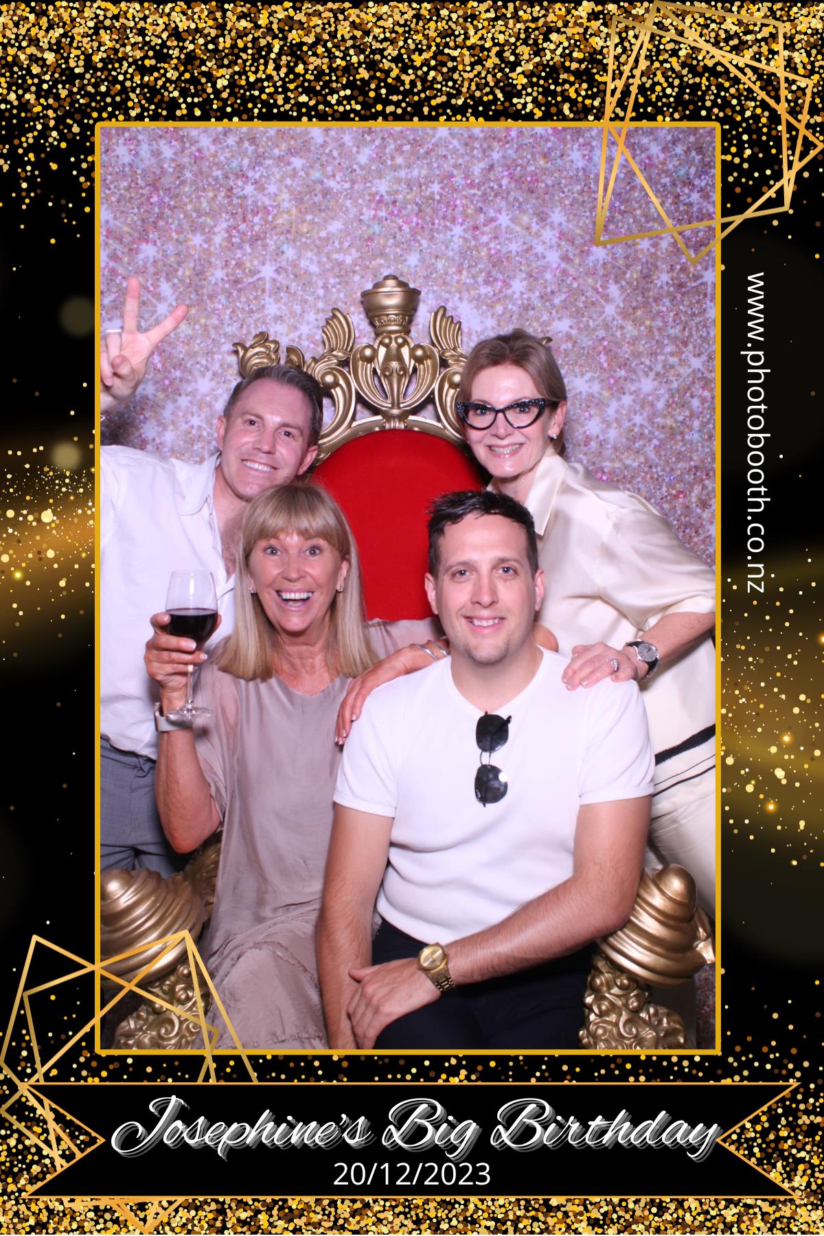 Josephine's Big Birthday | View more photos from the event at gallery.photobooth.co.nz/u/SelfieCentral/Josephines-Big-Birthday