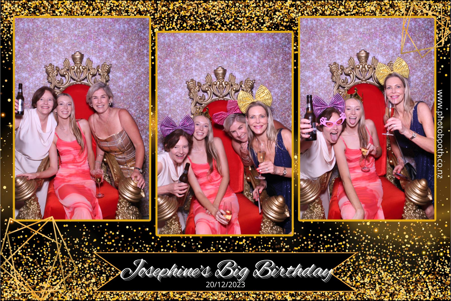 Josephine's Big Birthday | View more photos from the event at gallery.photobooth.co.nz/u/SelfieCentral/Josephines-Big-Birthday