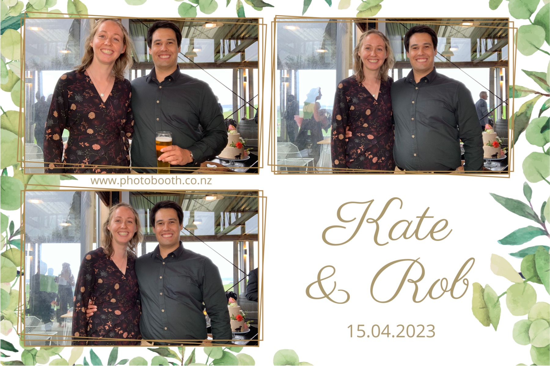 Kate and Rob's Wedding | View more photos from the event at gallery.photobooth.co.nz/u/SelfieCentral/Kate-and-Robs-Wedding