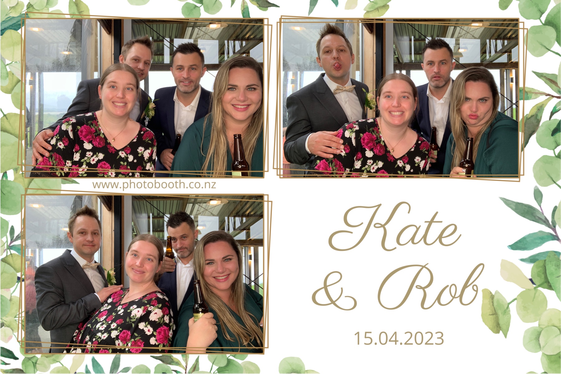 Kate and Rob's Wedding | View more photos from the event at gallery.photobooth.co.nz/u/SelfieCentral/Kate-and-Robs-Wedding
