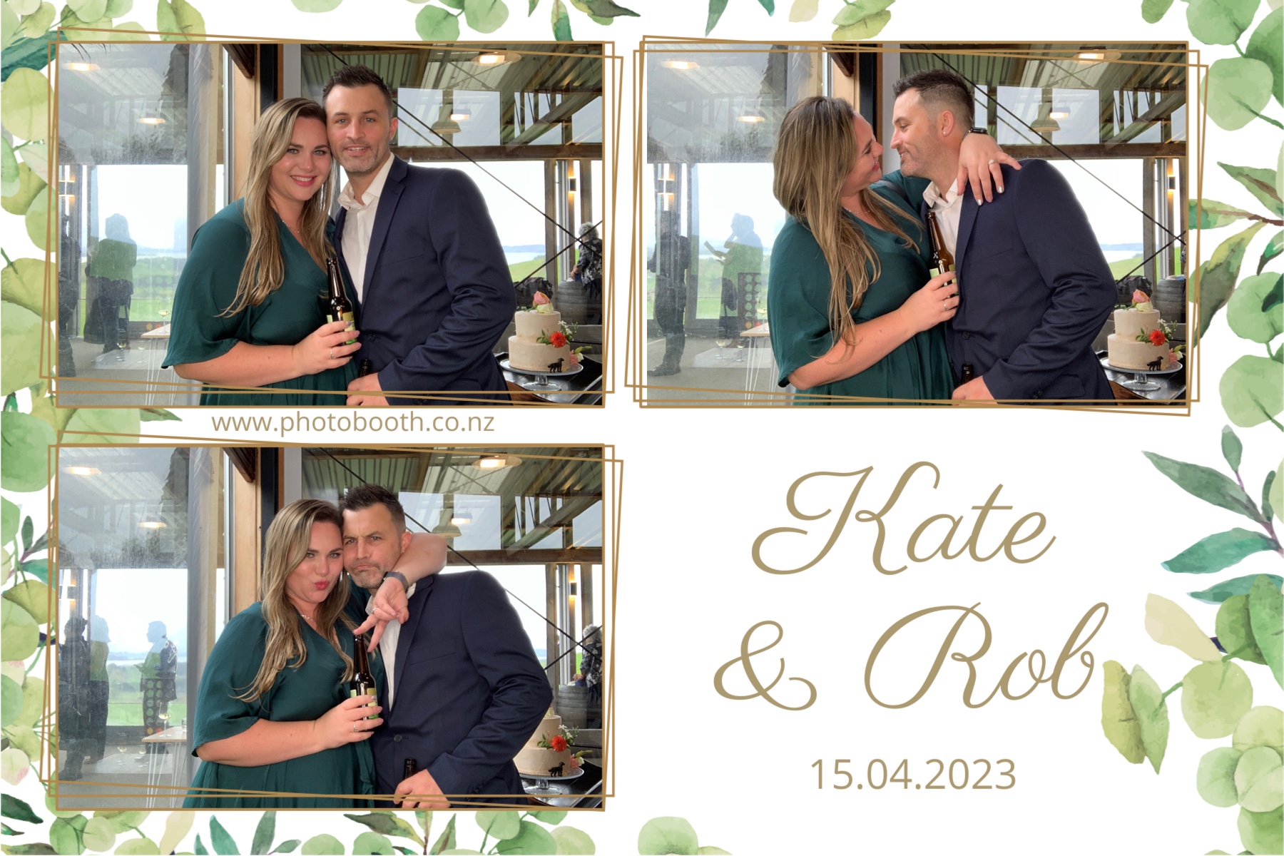 Kate and Rob's Wedding | View more photos from the event at gallery.photobooth.co.nz/u/SelfieCentral/Kate-and-Robs-Wedding