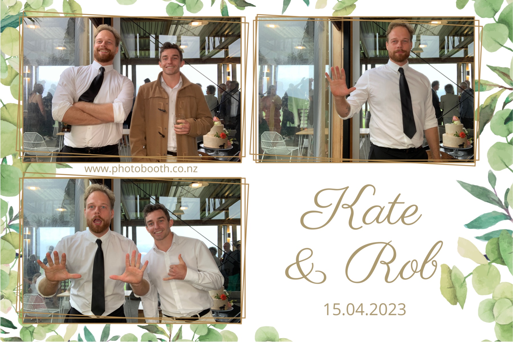 Kate and Rob's Wedding | View more photos from the event at gallery.photobooth.co.nz/u/SelfieCentral/Kate-and-Robs-Wedding