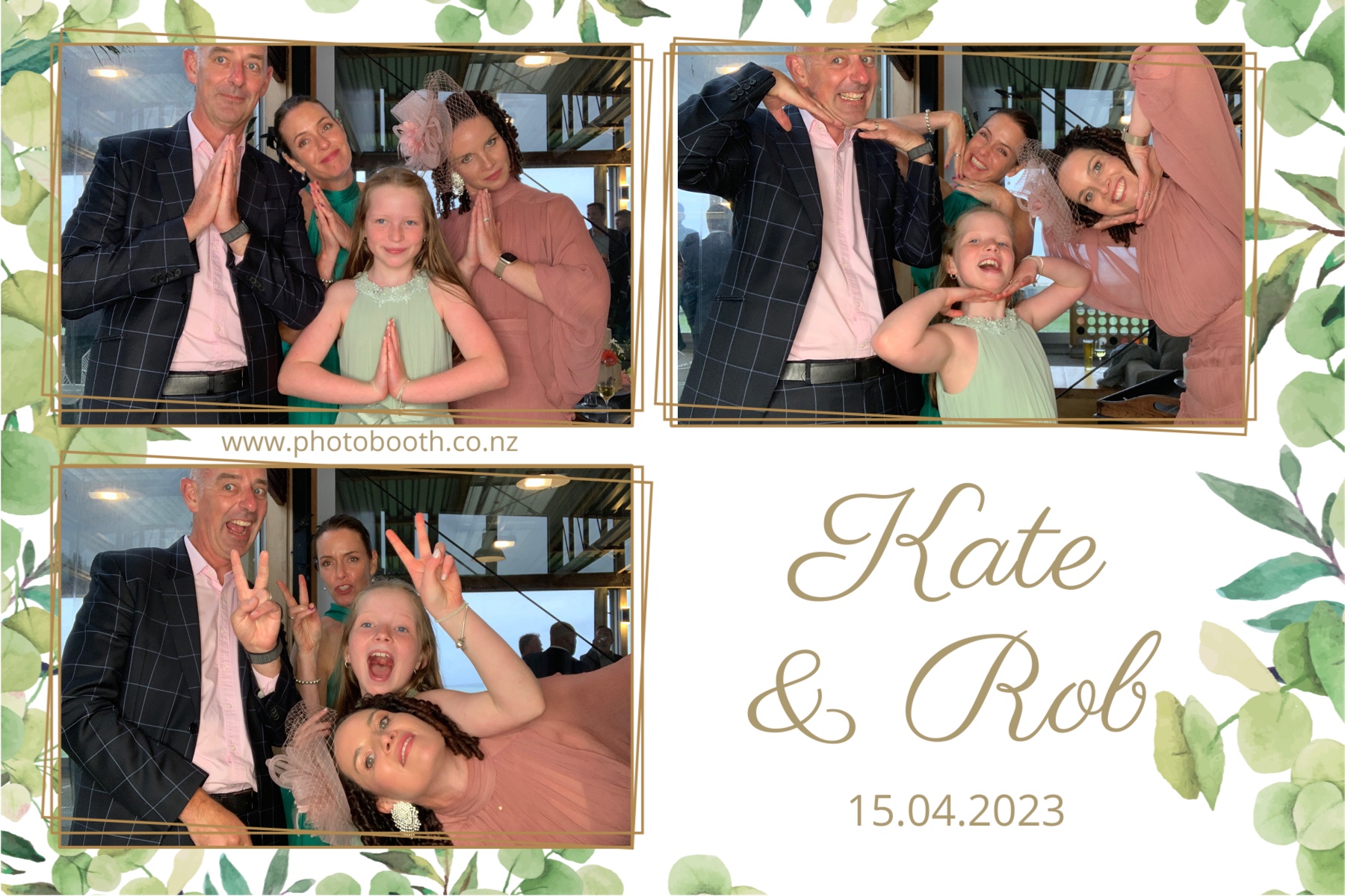 Kate and Rob's Wedding | View more photos from the event at gallery.photobooth.co.nz/u/SelfieCentral/Kate-and-Robs-Wedding