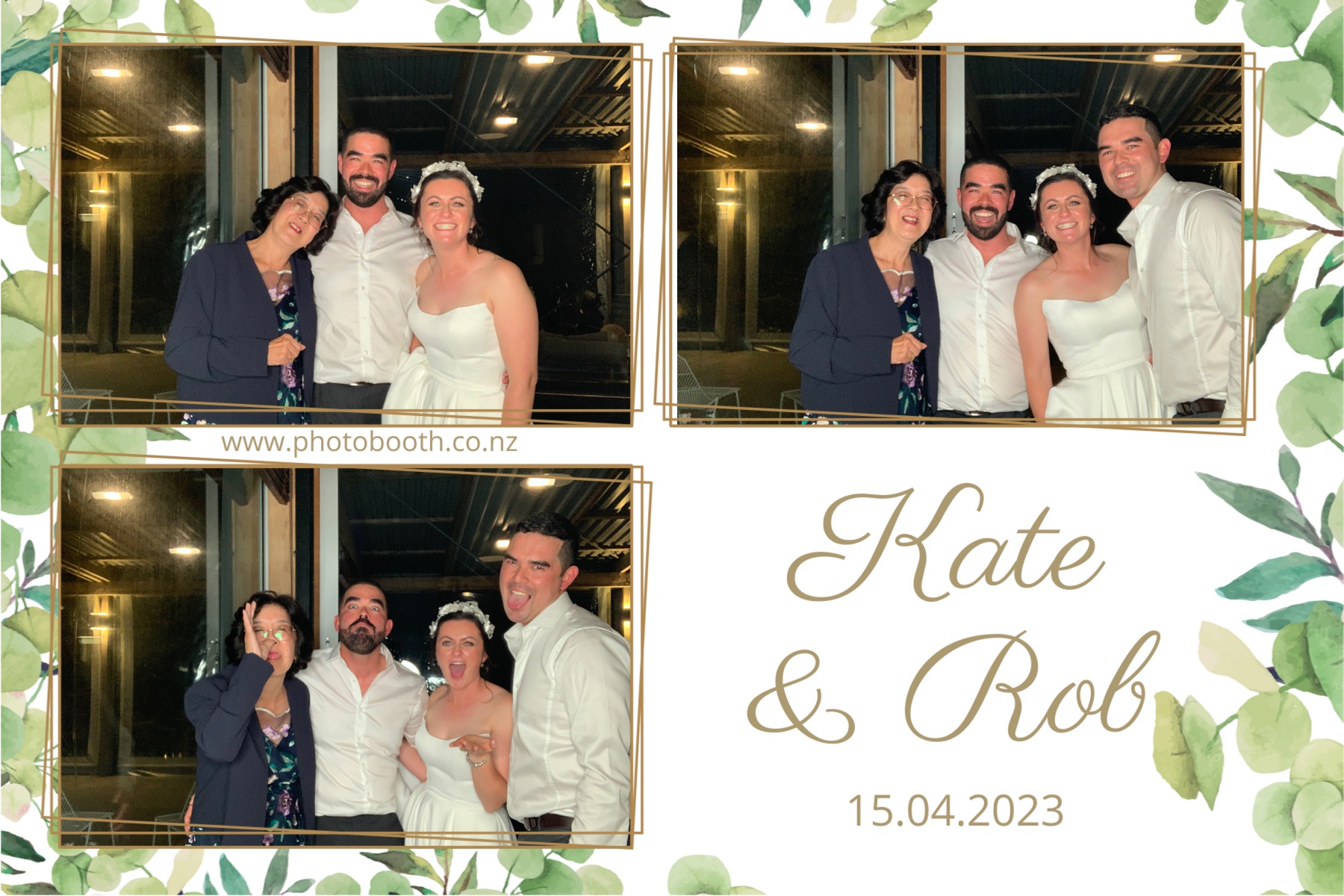 Kate and Rob's Wedding | View more photos from the event at gallery.photobooth.co.nz/u/SelfieCentral/Kate-and-Robs-Wedding