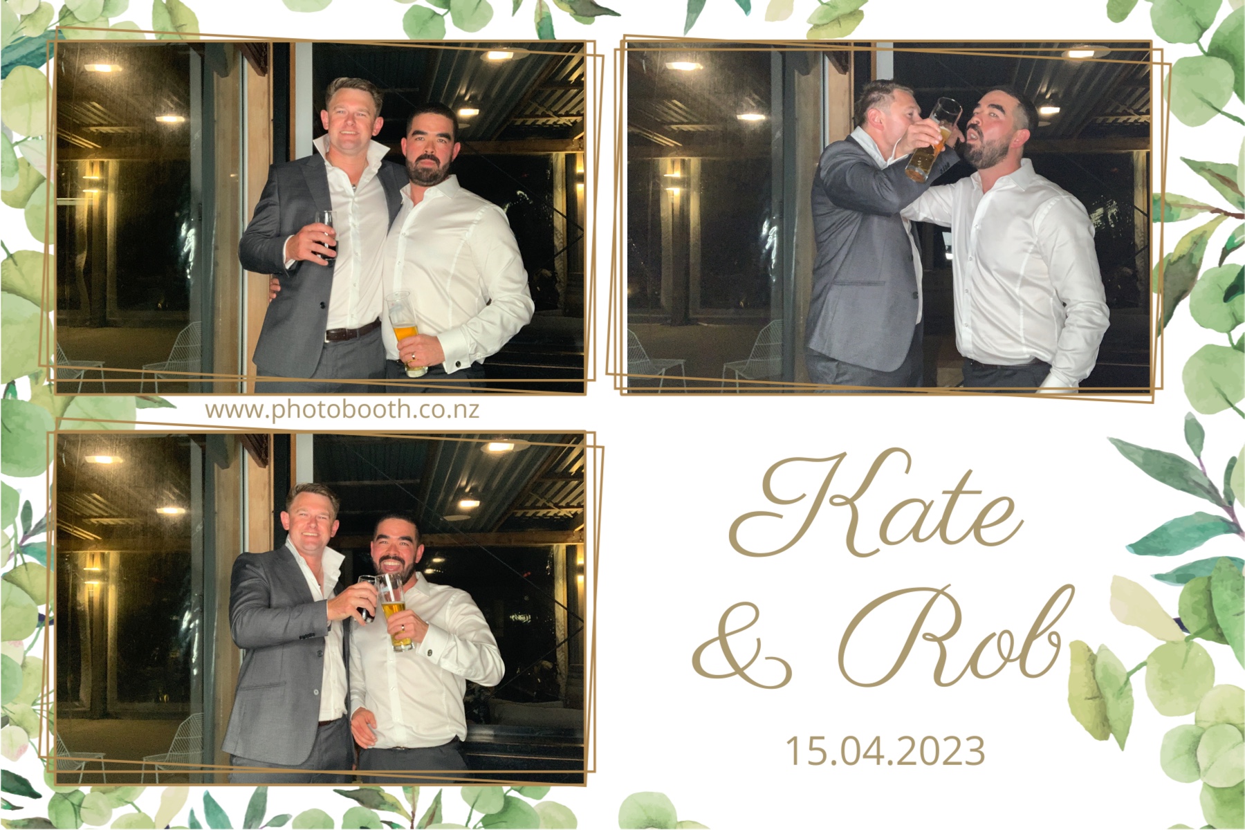 Kate and Rob's Wedding | View more photos from the event at gallery.photobooth.co.nz/u/SelfieCentral/Kate-and-Robs-Wedding
