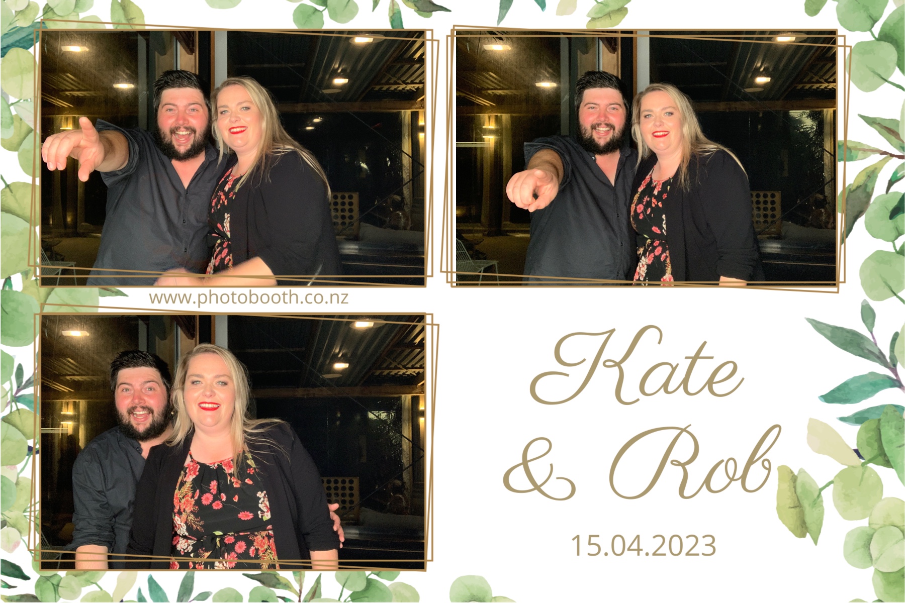 Kate and Rob's Wedding | View more photos from the event at gallery.photobooth.co.nz/u/SelfieCentral/Kate-and-Robs-Wedding