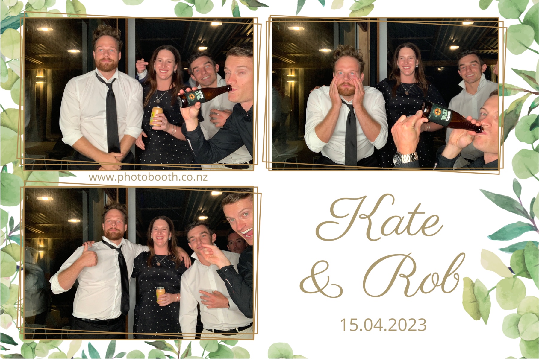 Kate and Rob's Wedding | View more photos from the event at gallery.photobooth.co.nz/u/SelfieCentral/Kate-and-Robs-Wedding