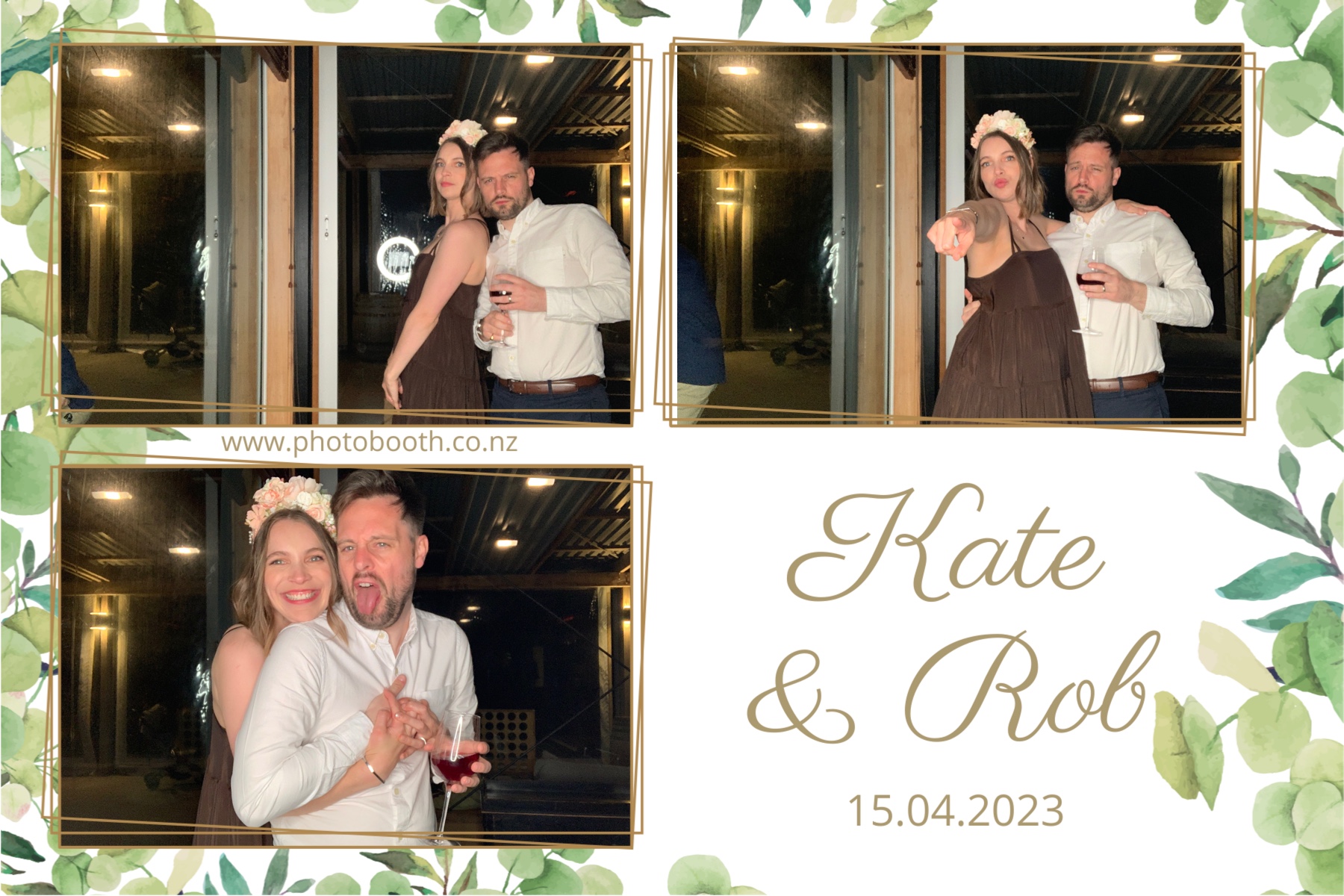 Kate and Rob's Wedding | View more photos from the event at gallery.photobooth.co.nz/u/SelfieCentral/Kate-and-Robs-Wedding