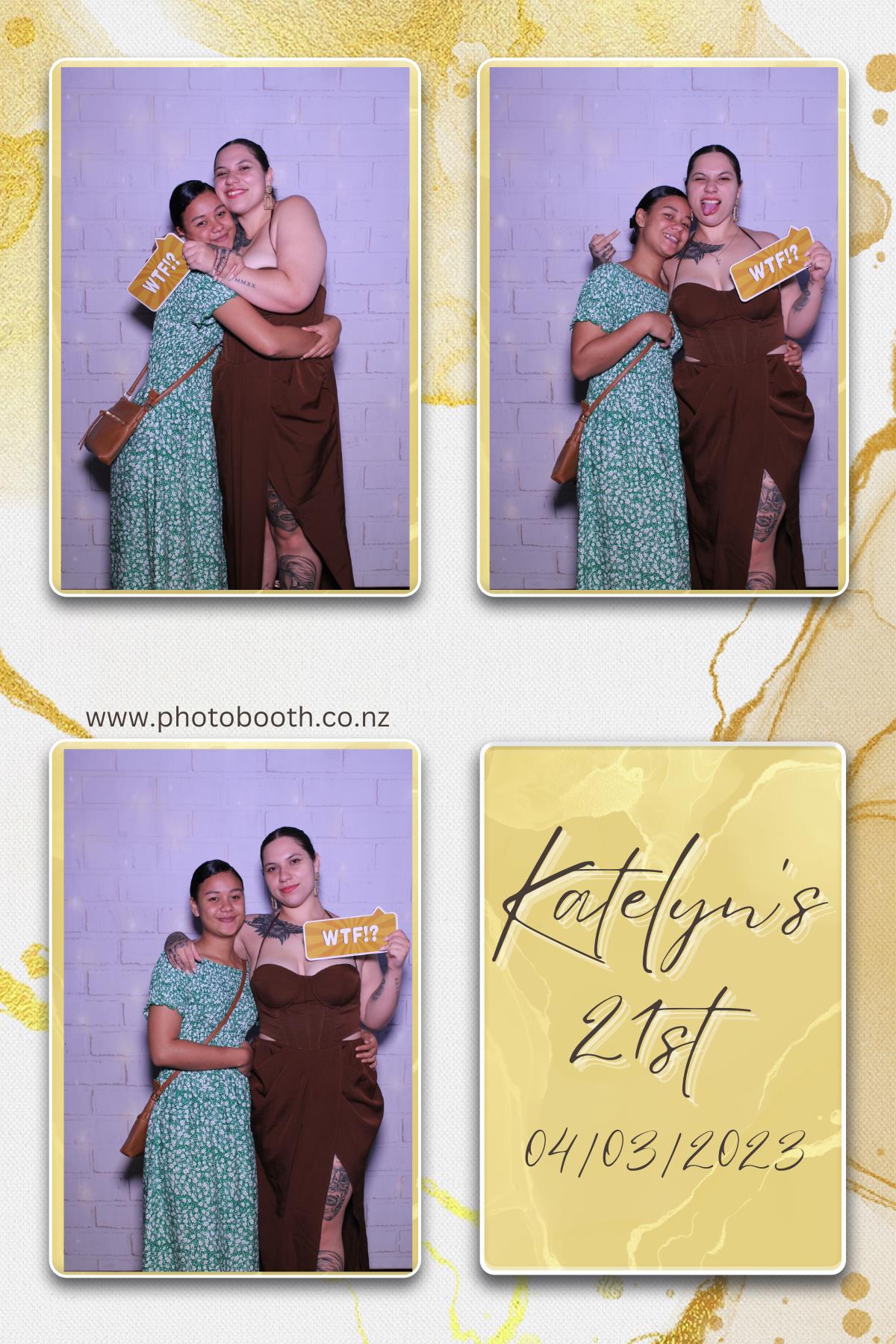 Katelyn's 21st | View more photos from the event at gallery.photobooth.co.nz/u/SelfieCentral/Katelyns-21st