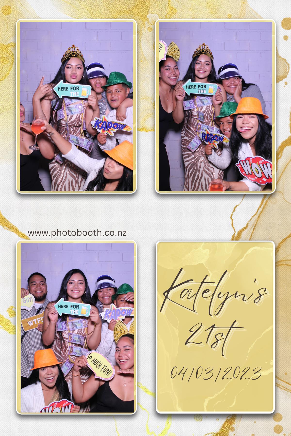Katelyn's 21st | View more photos from the event at gallery.photobooth.co.nz/u/SelfieCentral/Katelyns-21st