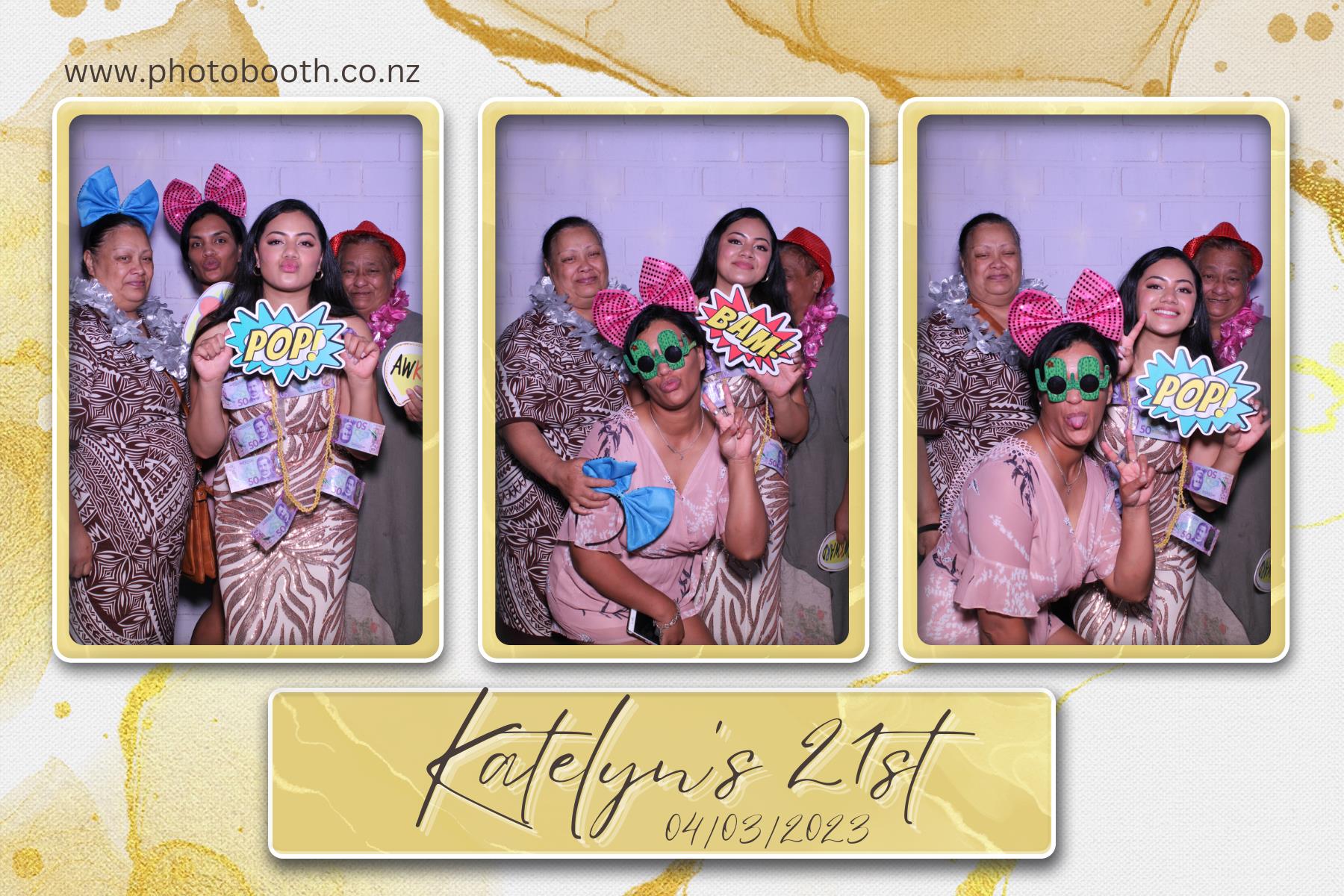 Katelyn's 21st | View more photos from the event at gallery.photobooth.co.nz/u/SelfieCentral/Katelyns-21st