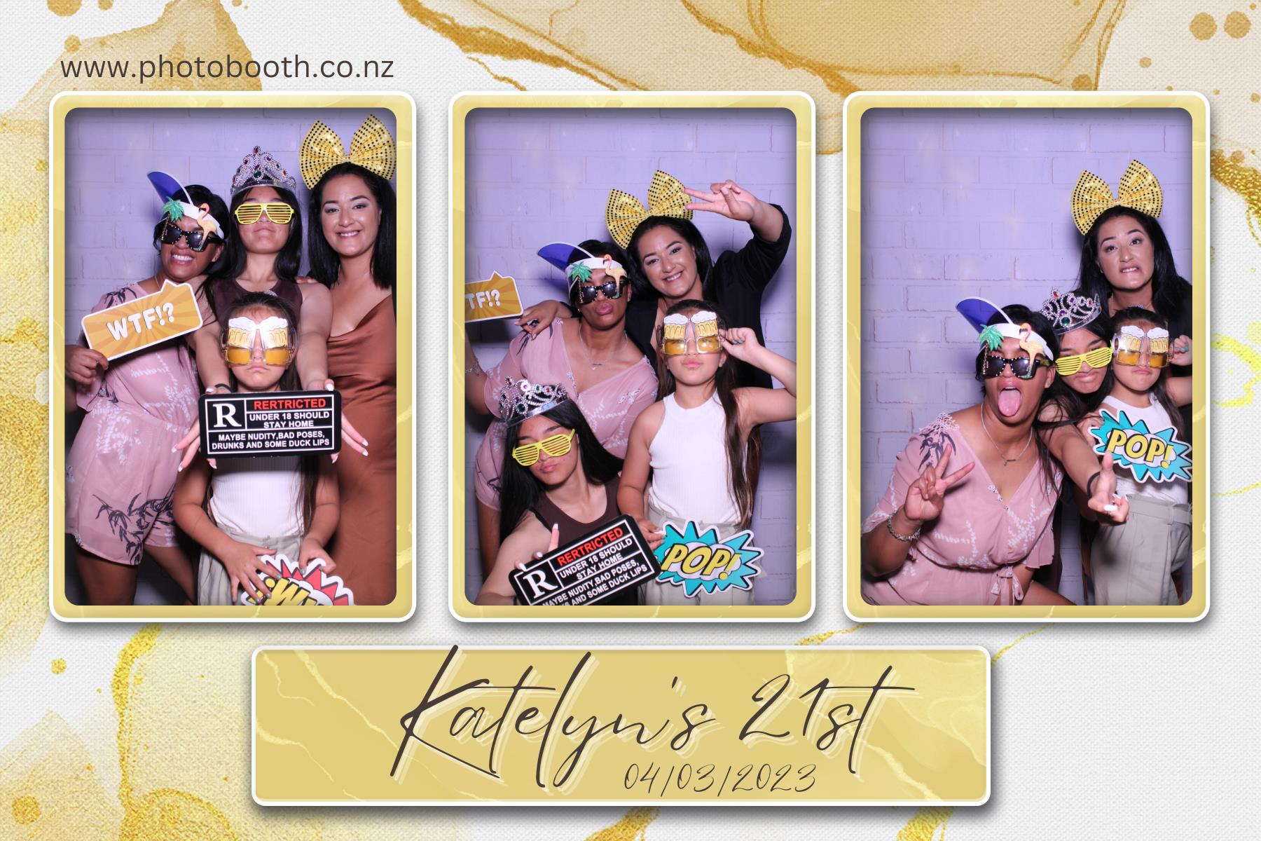 Katelyn's 21st | View more photos from the event at gallery.photobooth.co.nz/u/SelfieCentral/Katelyns-21st