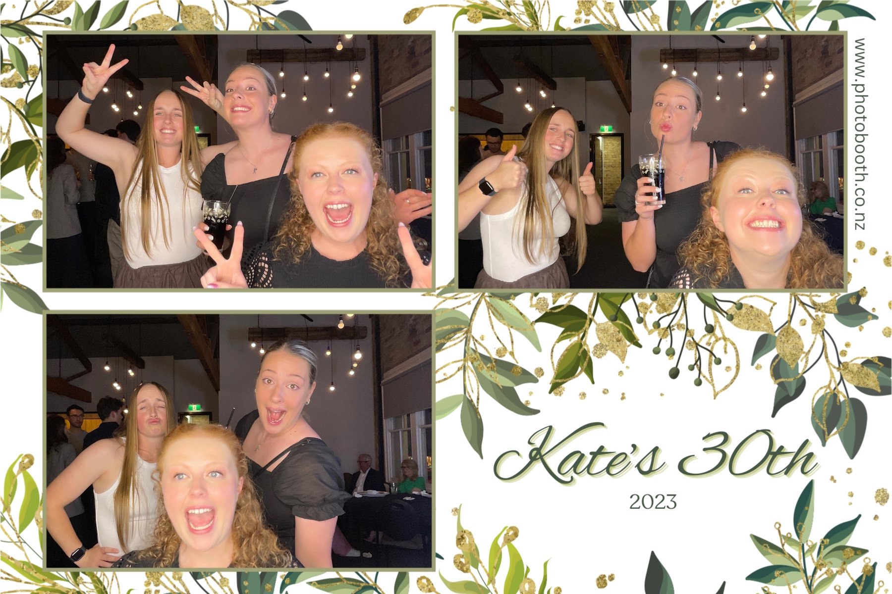 Kate's 30th | View more photos from the event at gallery.photobooth.co.nz/u/SelfieCentral/Kates-30th