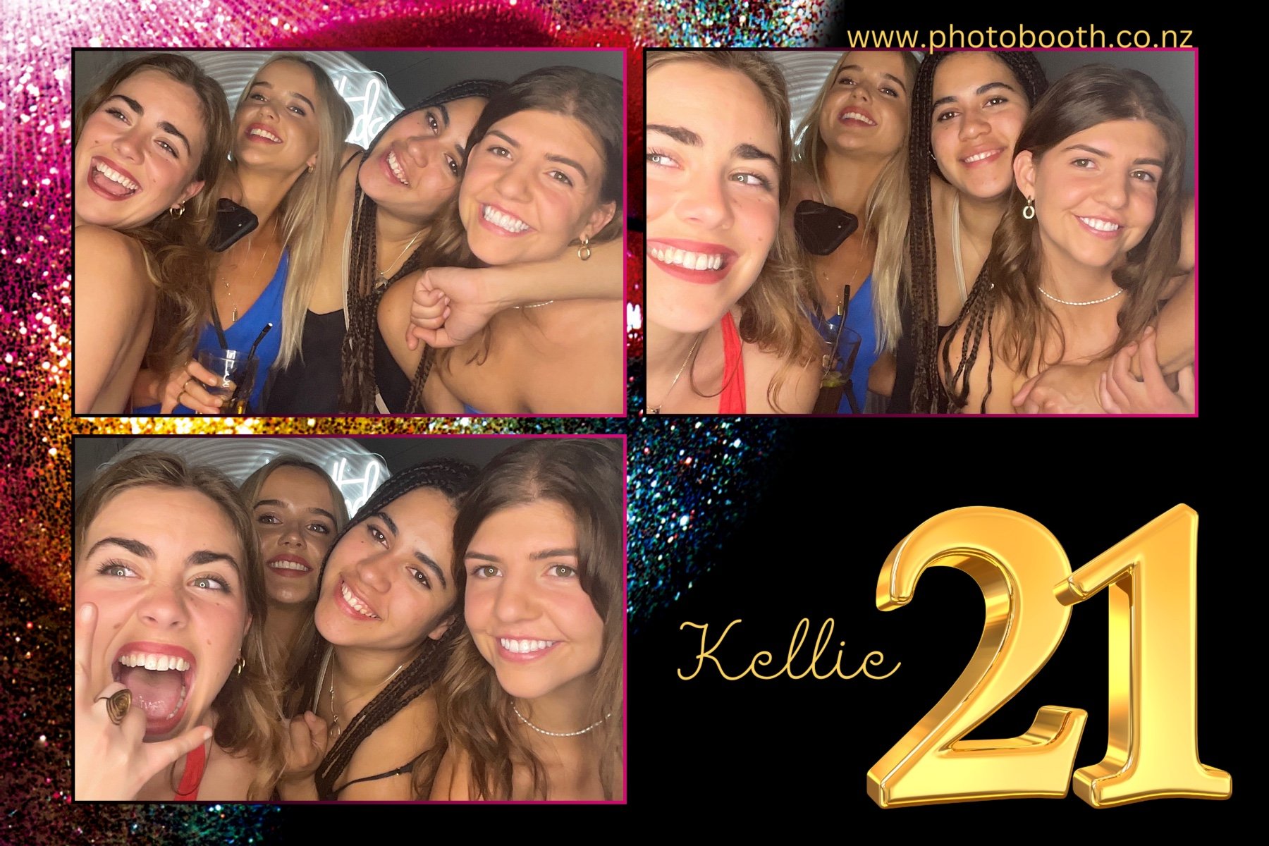 Kellie's 21st | View more photos from the event at gallery.photobooth.co.nz/u/SelfieCentral/Kellies-21st