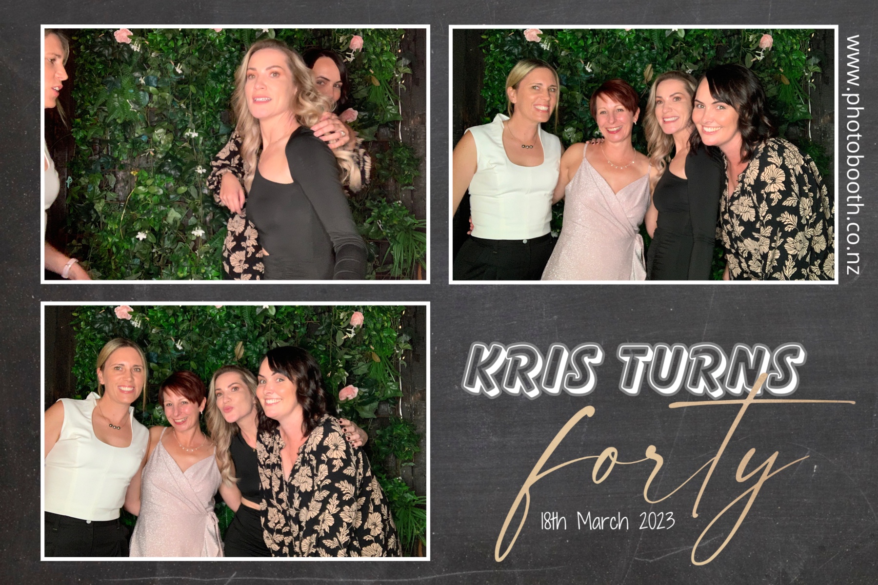 Kris's 40th | View more photos from the event at gallery.photobooth.co.nz/u/SelfieCentral/Kriss-40th