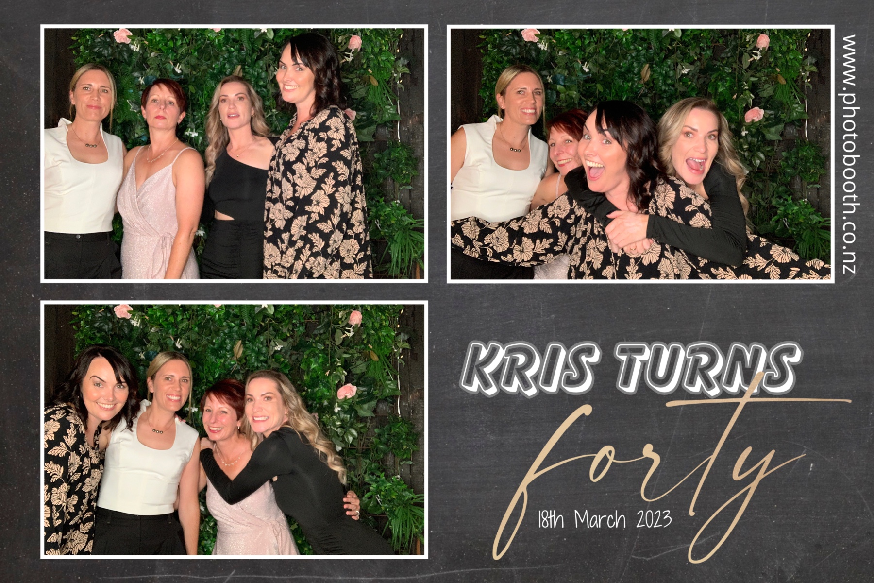 Kris's 40th | View more photos from the event at gallery.photobooth.co.nz/u/SelfieCentral/Kriss-40th