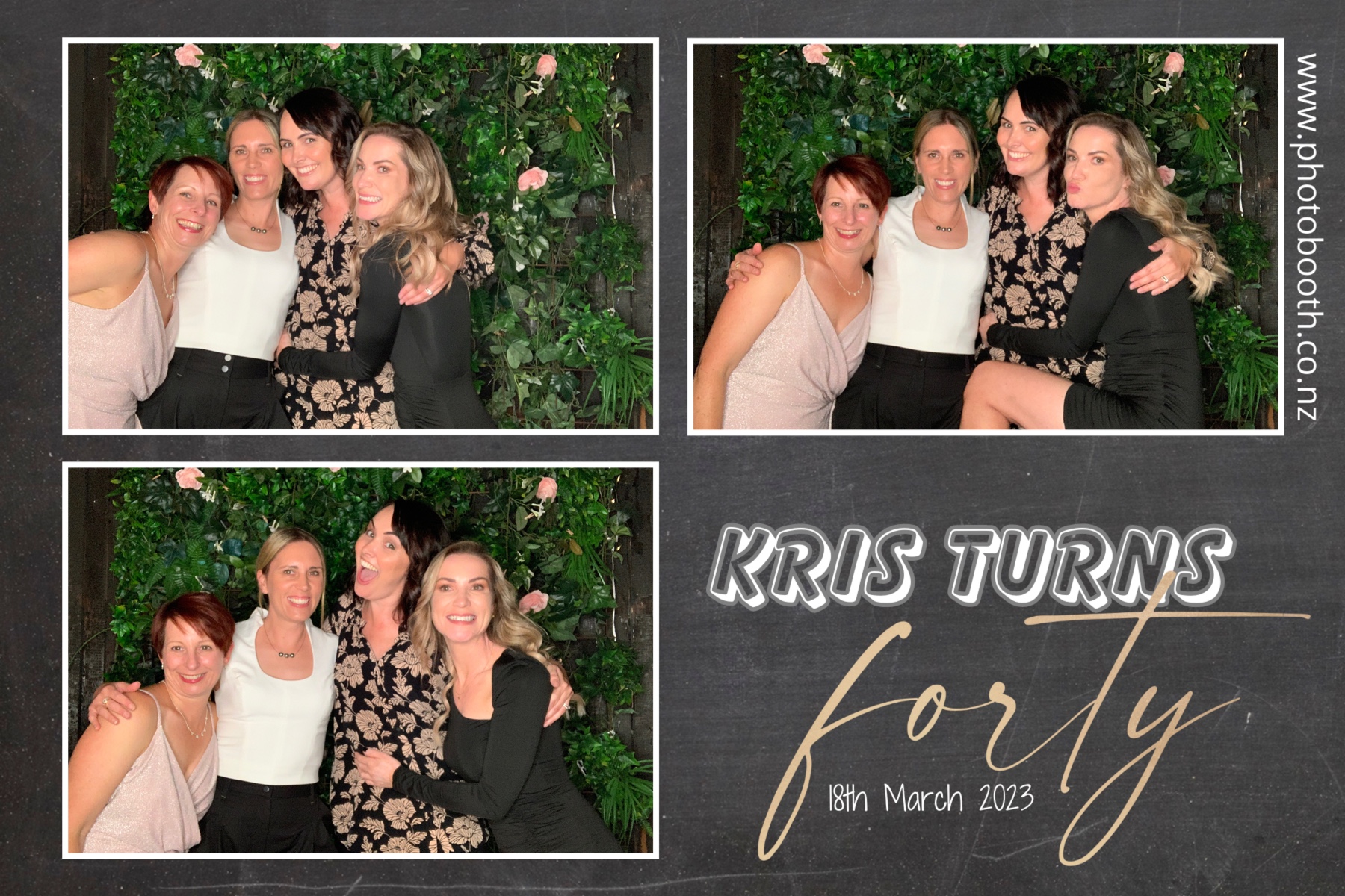 Kris's 40th | View more photos from the event at gallery.photobooth.co.nz/u/SelfieCentral/Kriss-40th
