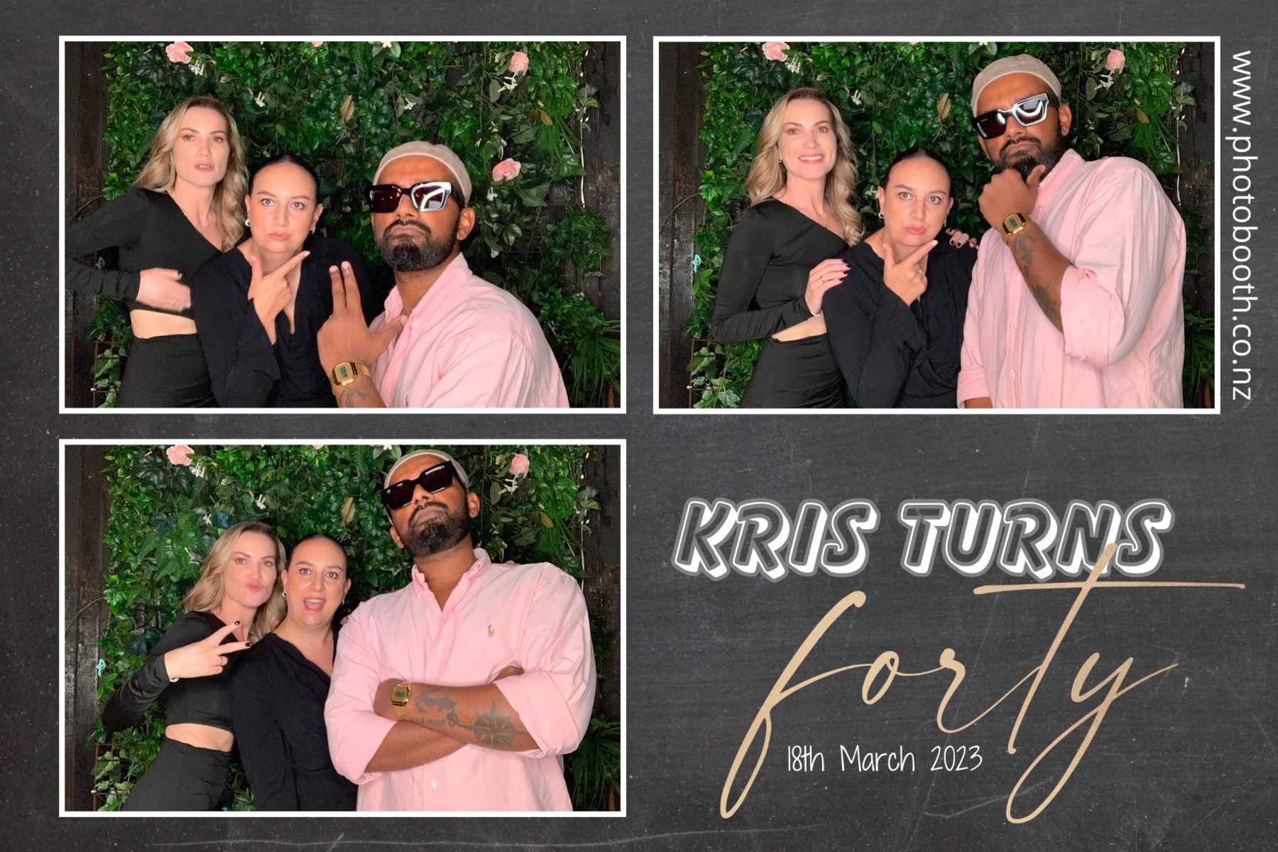 Kris's 40th | View more photos from the event at gallery.photobooth.co.nz/u/SelfieCentral/Kriss-40th