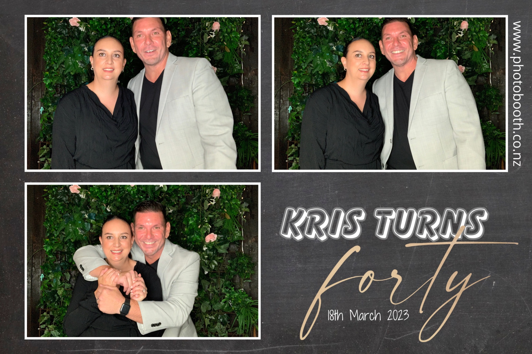 Kris's 40th | View more photos from the event at gallery.photobooth.co.nz/u/SelfieCentral/Kriss-40th