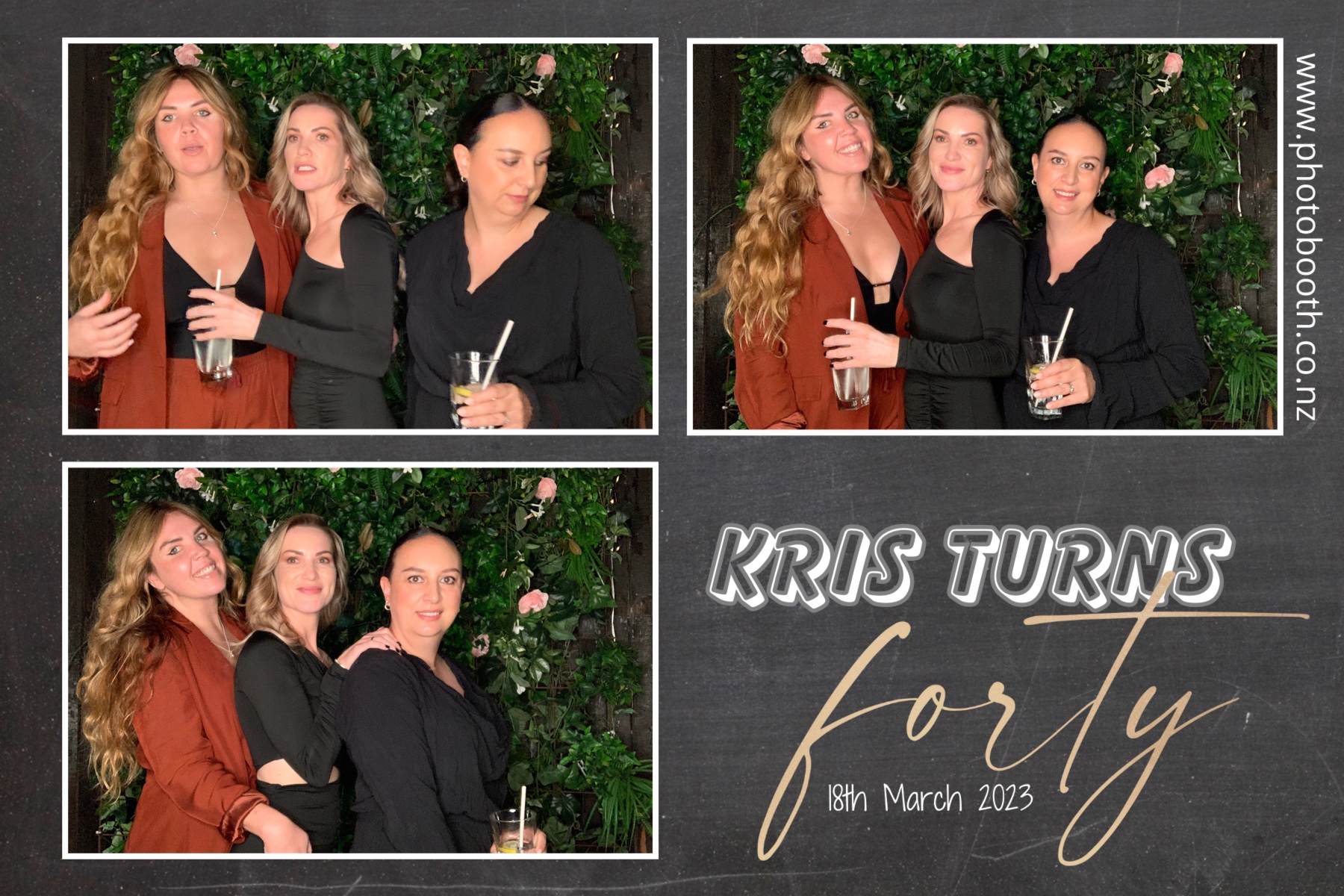 Kris's 40th | View more photos from the event at gallery.photobooth.co.nz/u/SelfieCentral/Kriss-40th
