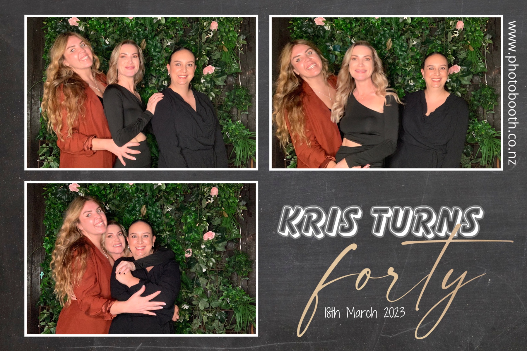 Kris's 40th | View more photos from the event at gallery.photobooth.co.nz/u/SelfieCentral/Kriss-40th