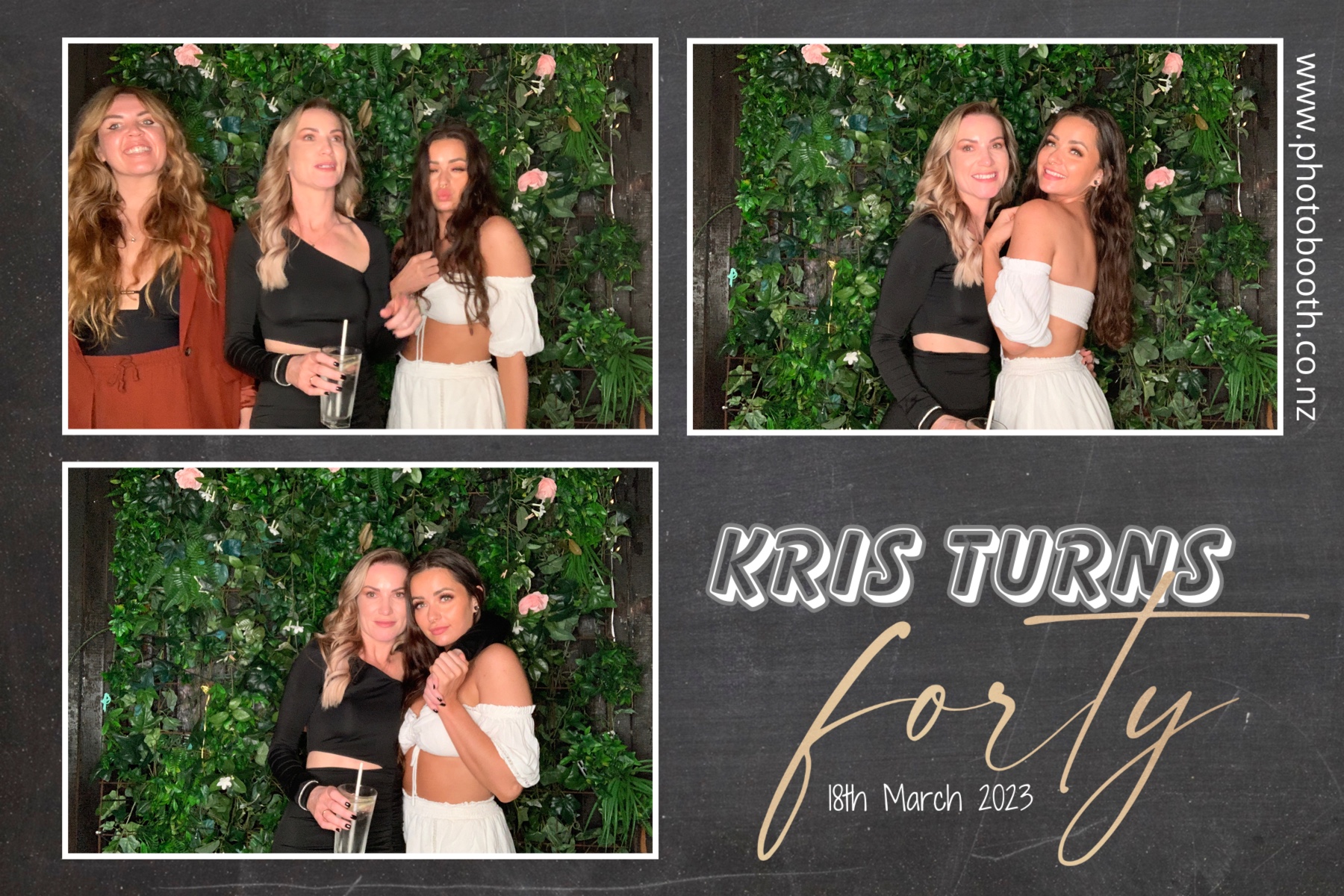 Kris's 40th | View more photos from the event at gallery.photobooth.co.nz/u/SelfieCentral/Kriss-40th