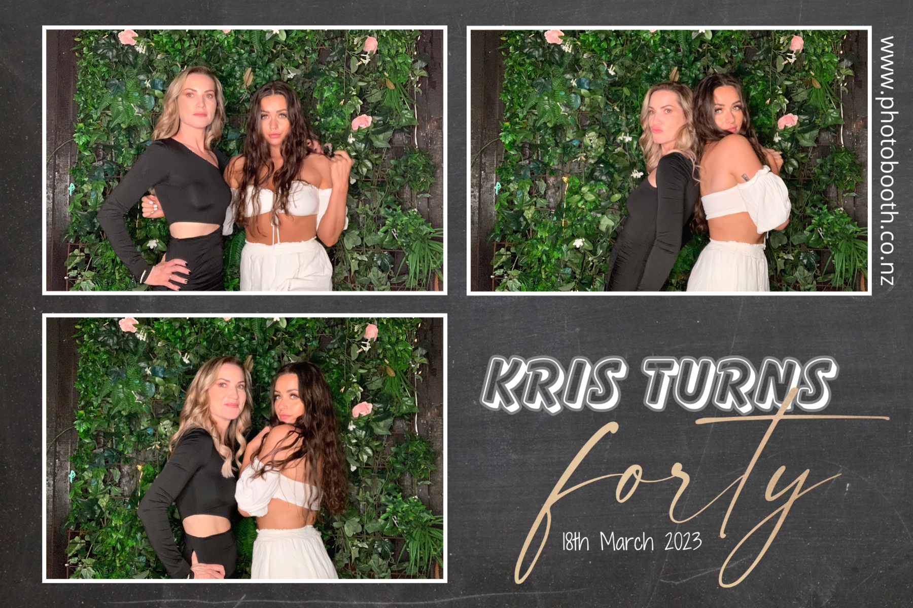 Kris's 40th | View more photos from the event at gallery.photobooth.co.nz/u/SelfieCentral/Kriss-40th