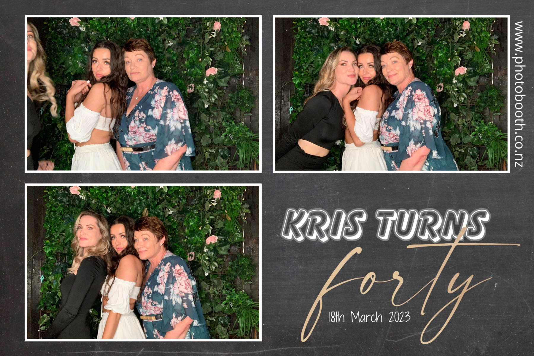 Kris's 40th | View more photos from the event at gallery.photobooth.co.nz/u/SelfieCentral/Kriss-40th