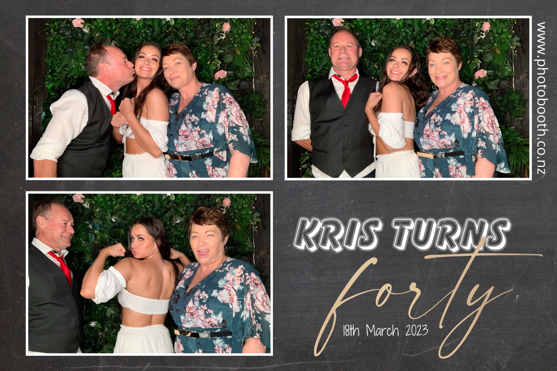 Kris's 40th | View more photos from the event at gallery.photobooth.co.nz/u/SelfieCentral/Kriss-40th