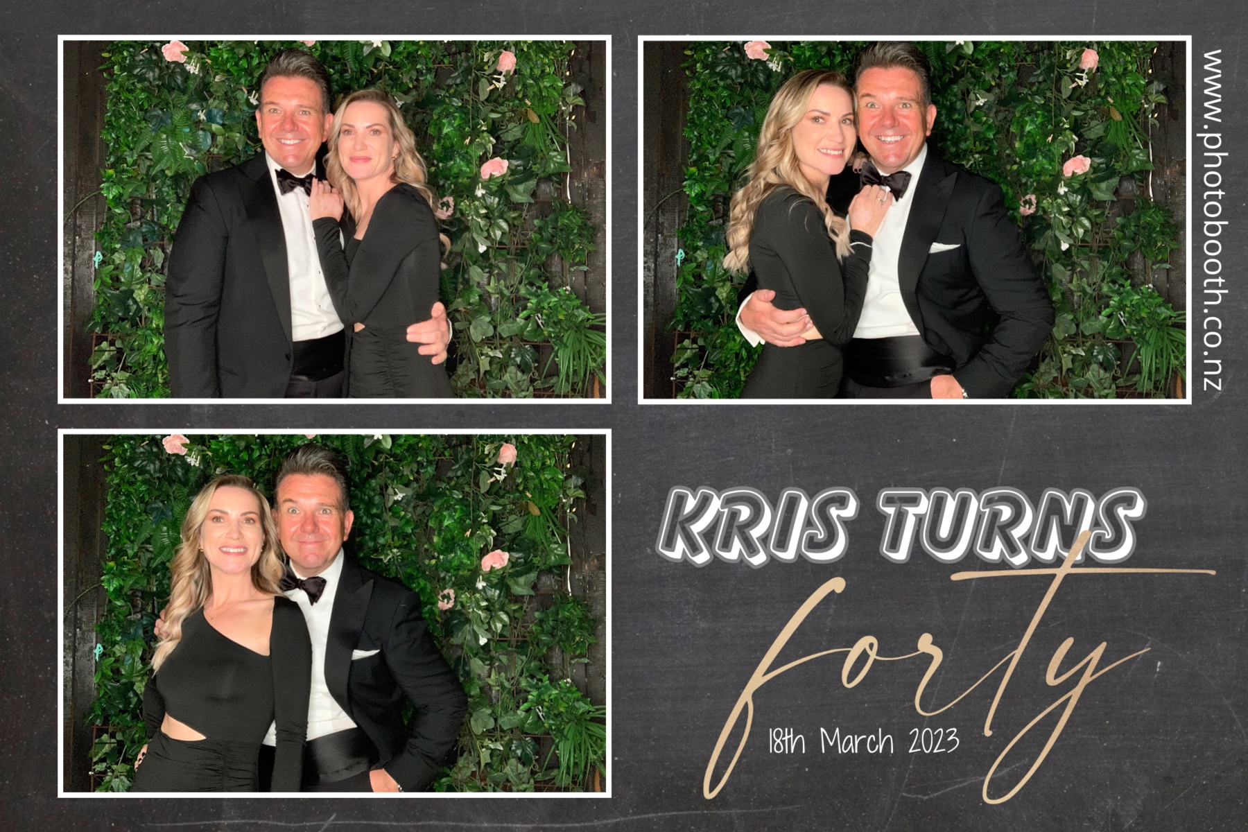 Kris's 40th | View more photos from the event at gallery.photobooth.co.nz/u/SelfieCentral/Kriss-40th