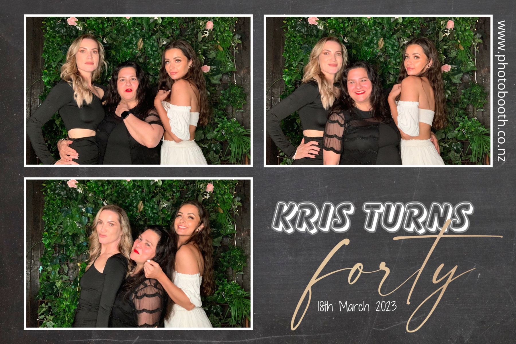 Kris's 40th | View more photos from the event at gallery.photobooth.co.nz/u/SelfieCentral/Kriss-40th