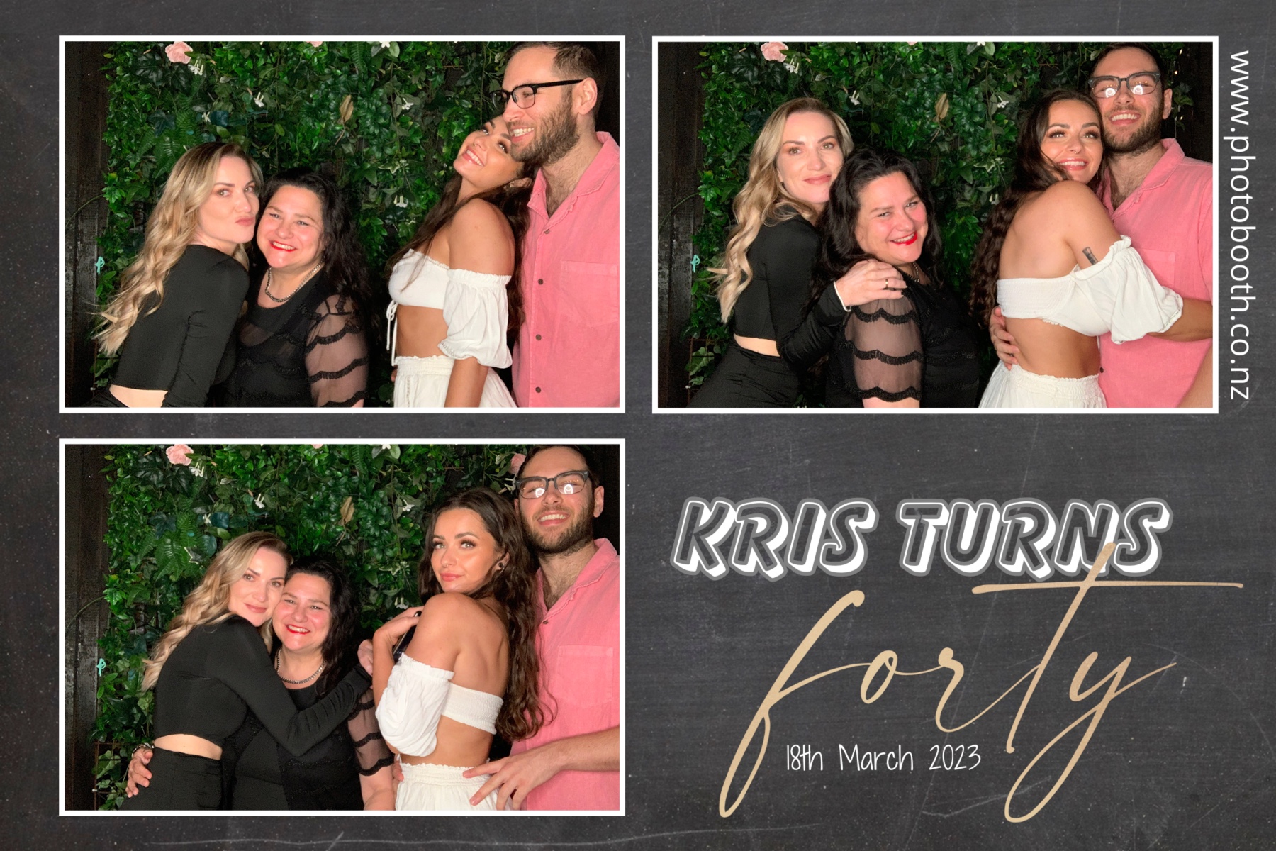 Kris's 40th | View more photos from the event at gallery.photobooth.co.nz/u/SelfieCentral/Kriss-40th