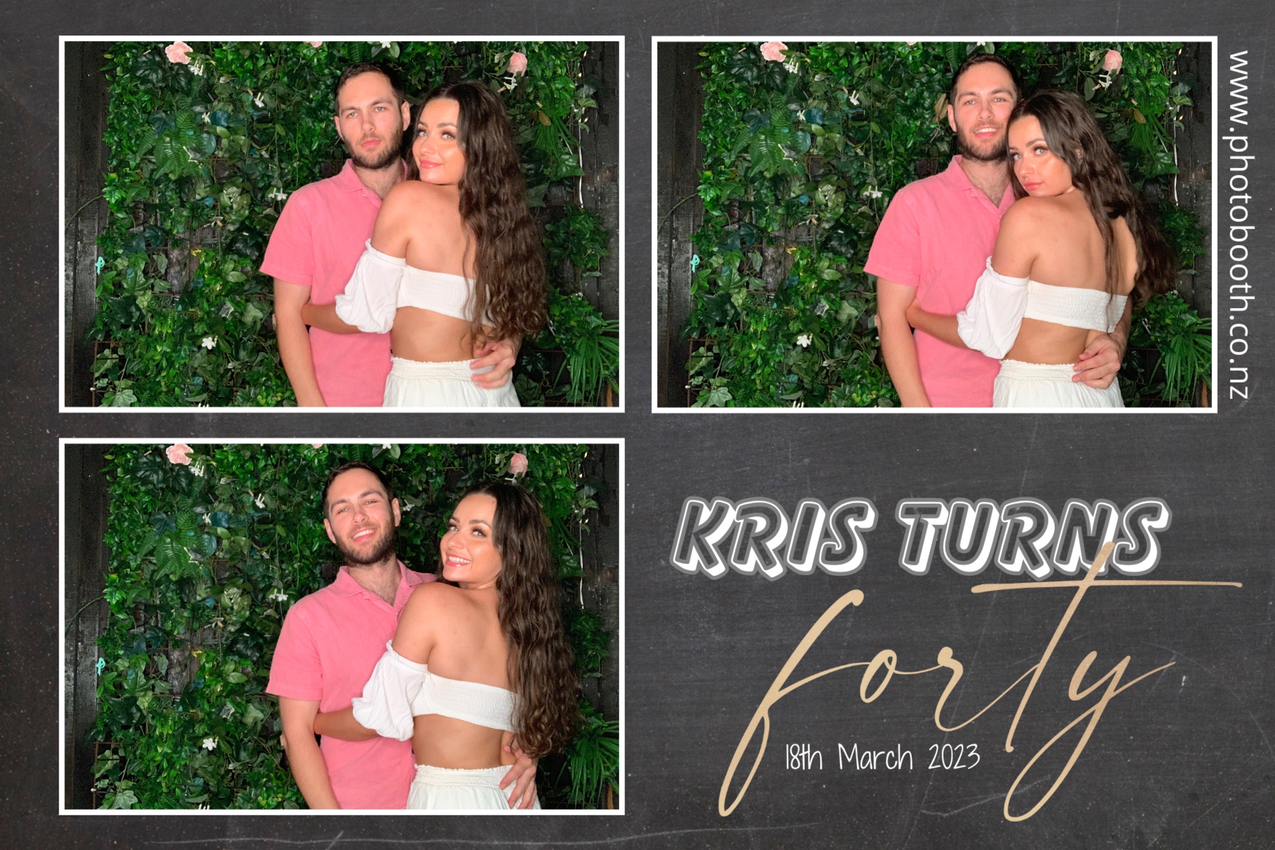 Kris's 40th | View more photos from the event at gallery.photobooth.co.nz/u/SelfieCentral/Kriss-40th
