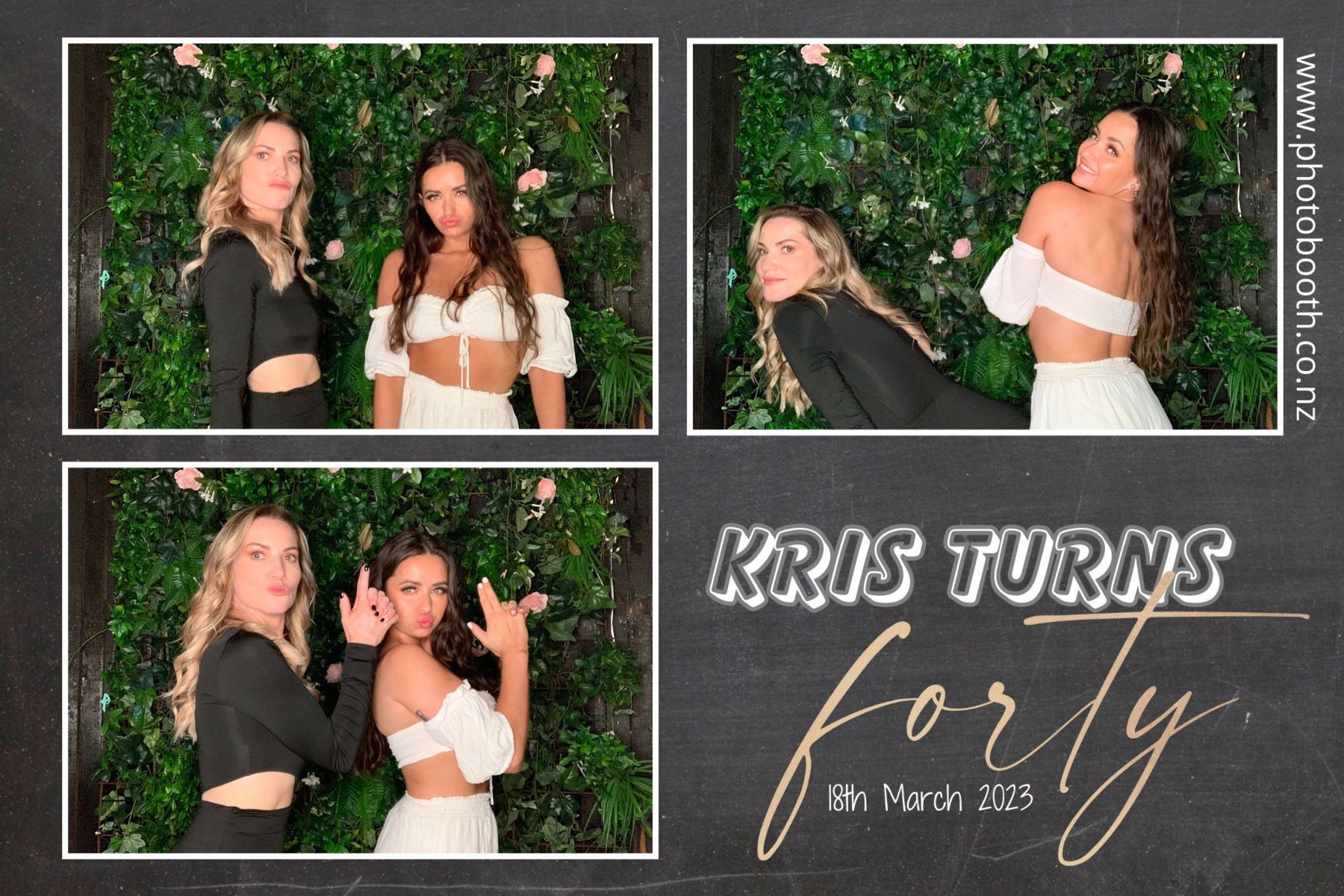 Kris's 40th | View more photos from the event at gallery.photobooth.co.nz/u/SelfieCentral/Kriss-40th