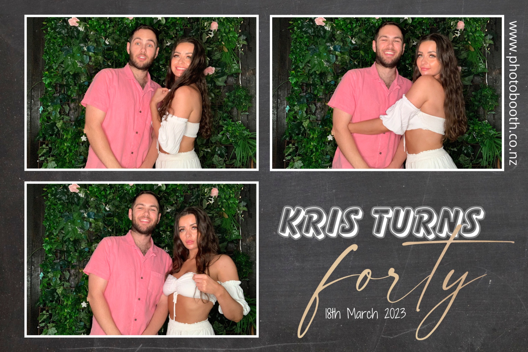 Kris's 40th | View more photos from the event at gallery.photobooth.co.nz/u/SelfieCentral/Kriss-40th