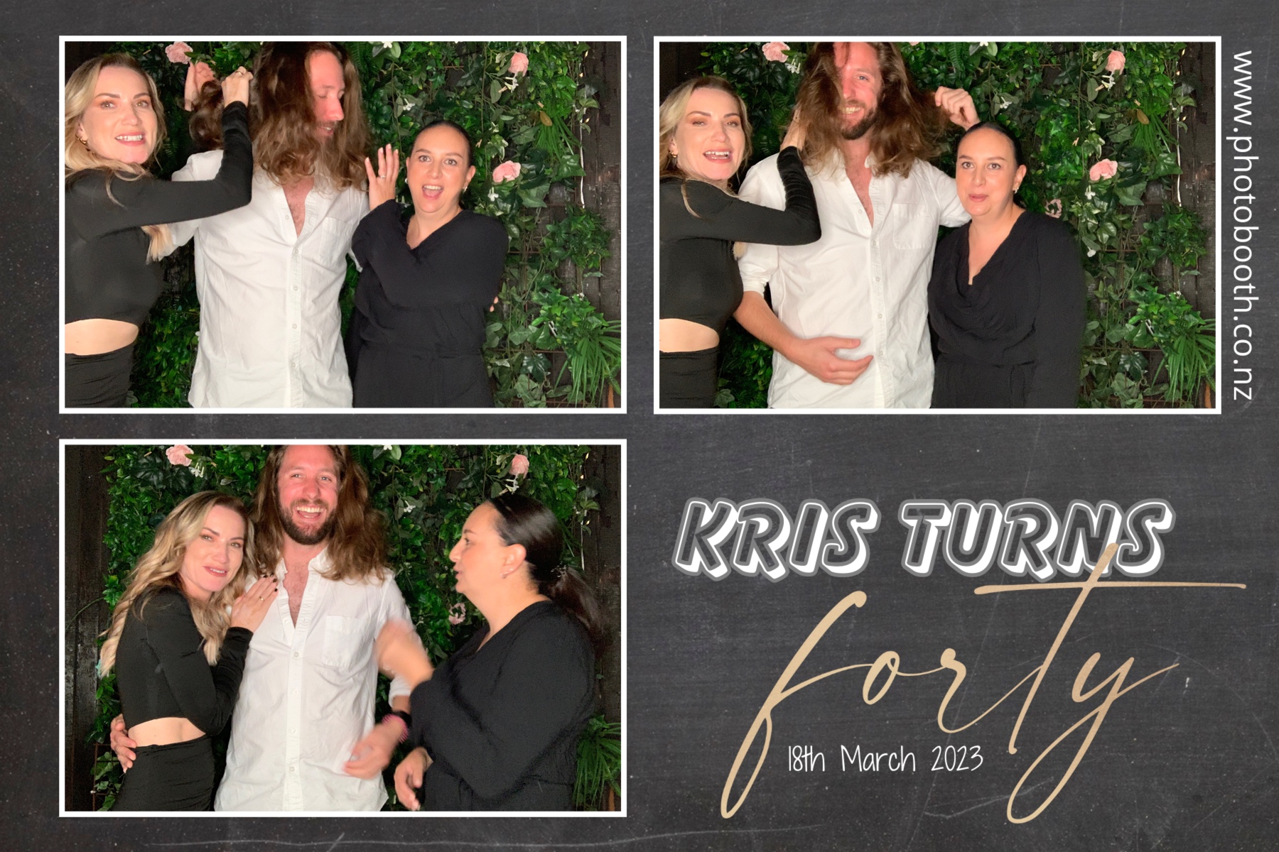 Kris's 40th | View more photos from the event at gallery.photobooth.co.nz/u/SelfieCentral/Kriss-40th