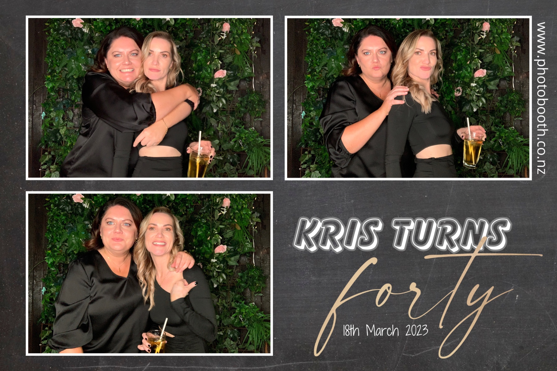 Kris's 40th | View more photos from the event at gallery.photobooth.co.nz/u/SelfieCentral/Kriss-40th