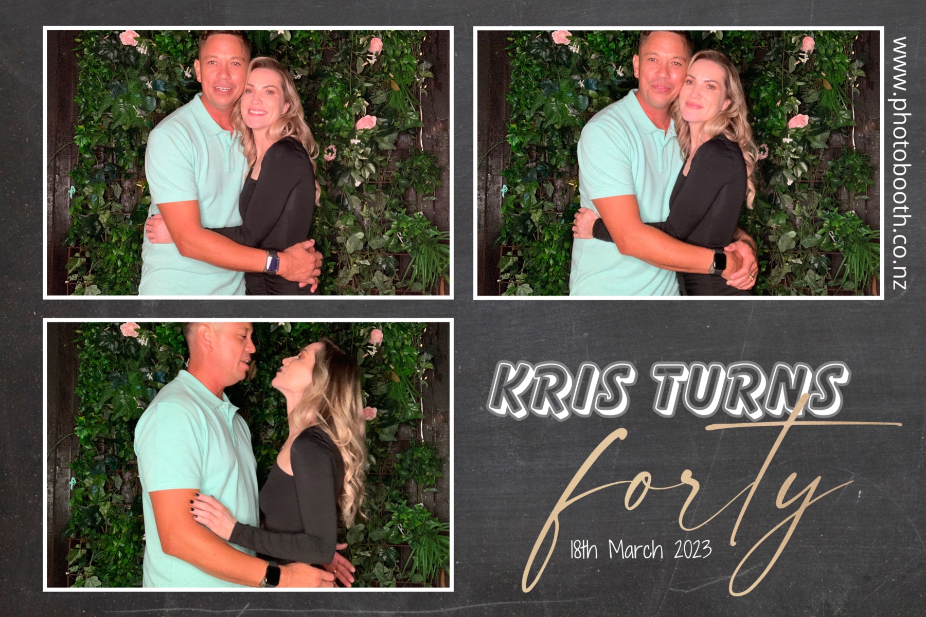 Kris's 40th | View more photos from the event at gallery.photobooth.co.nz/u/SelfieCentral/Kriss-40th