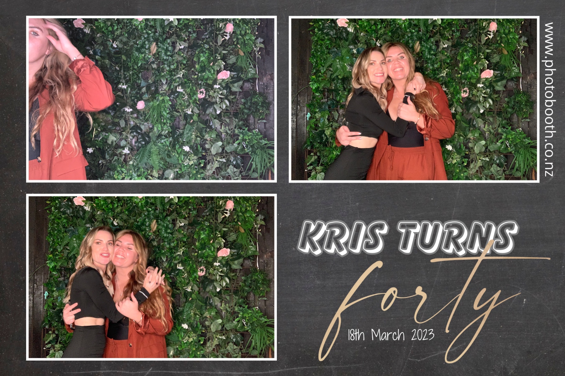 Kris's 40th | View more photos from the event at gallery.photobooth.co.nz/u/SelfieCentral/Kriss-40th