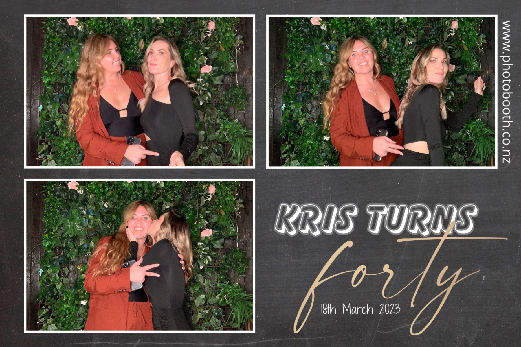 Kris's 40th | View more photos from the event at gallery.photobooth.co.nz/u/SelfieCentral/Kriss-40th