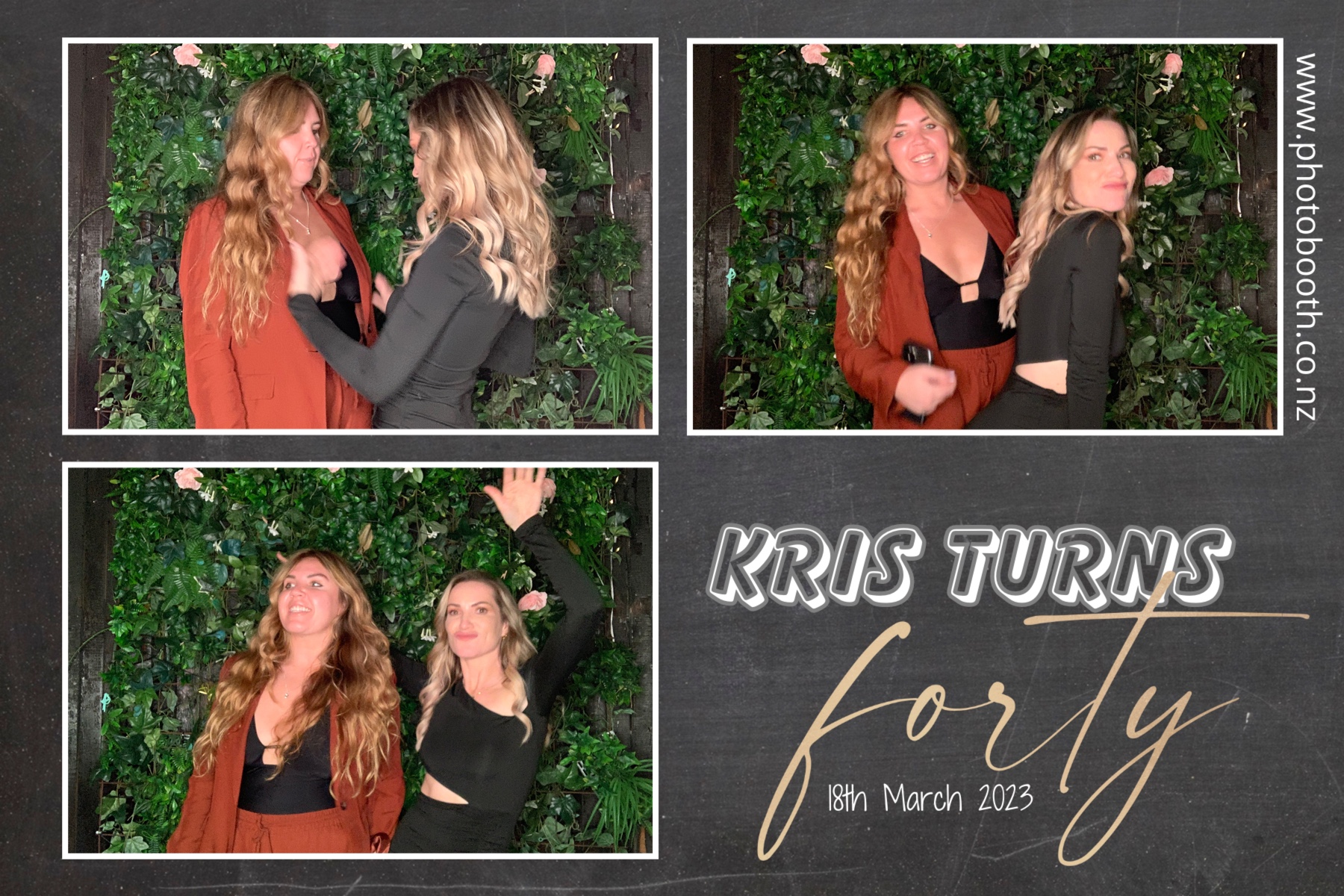 Kris's 40th | View more photos from the event at gallery.photobooth.co.nz/u/SelfieCentral/Kriss-40th