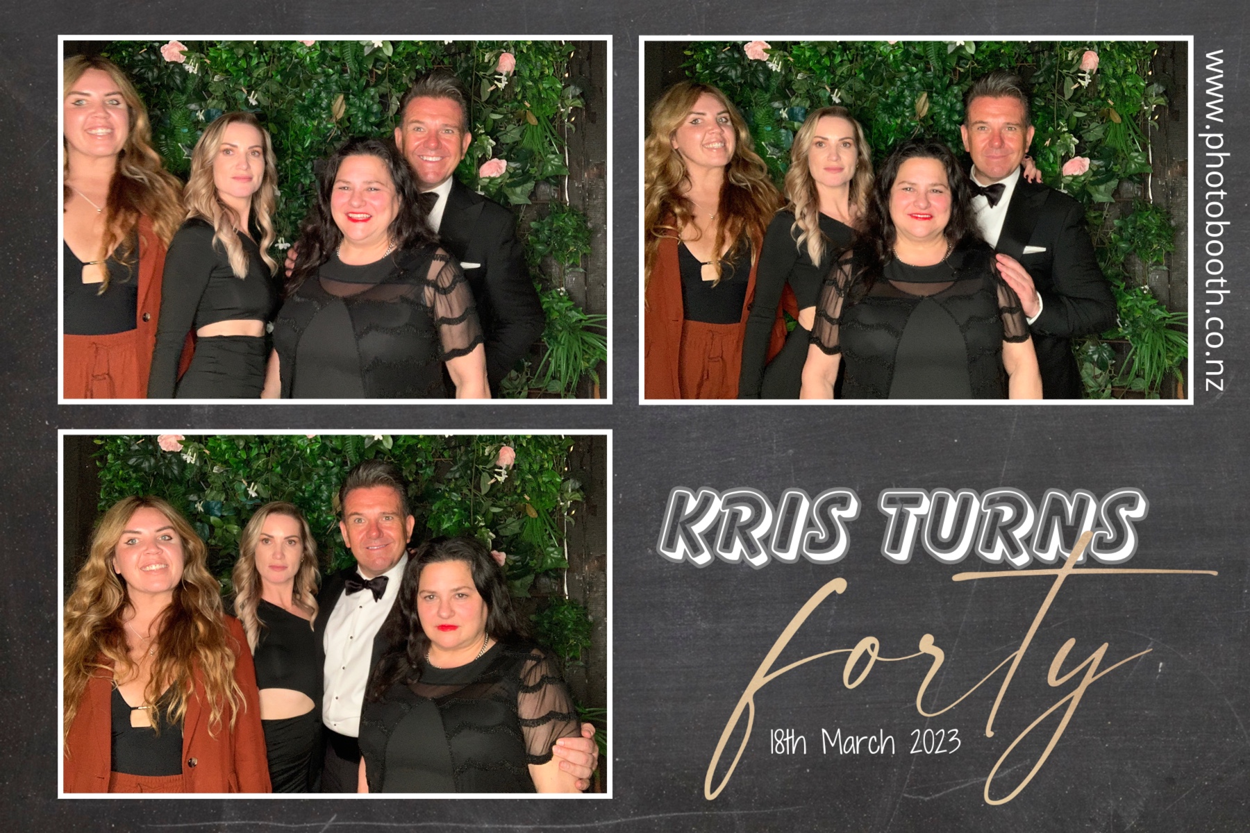 Kris's 40th | View more photos from the event at gallery.photobooth.co.nz/u/SelfieCentral/Kriss-40th