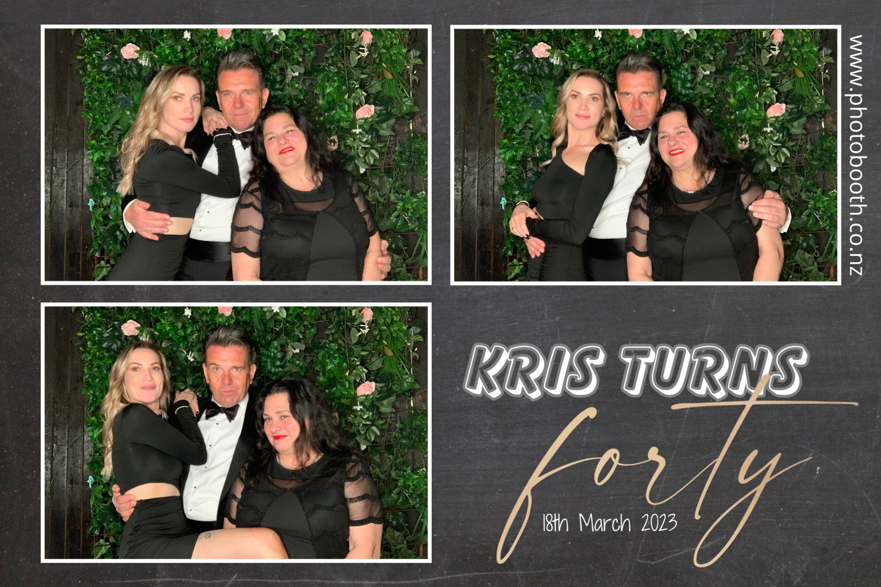 Kris's 40th | View more photos from the event at gallery.photobooth.co.nz/u/SelfieCentral/Kriss-40th