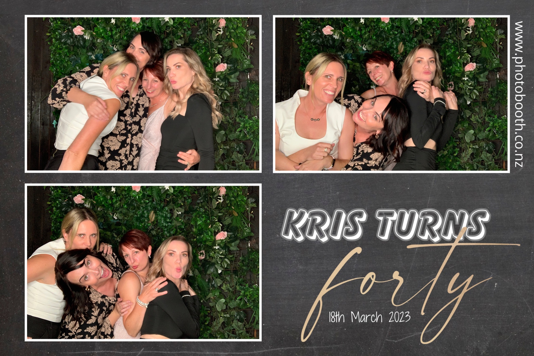 Kris's 40th | View more photos from the event at gallery.photobooth.co.nz/u/SelfieCentral/Kriss-40th