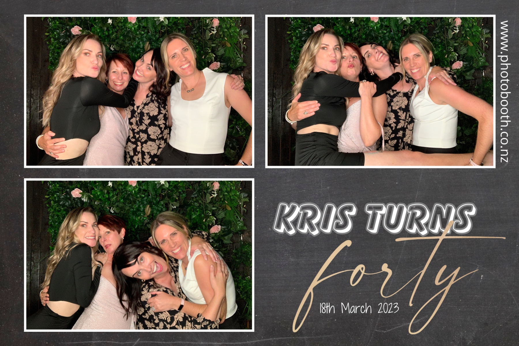 Kris's 40th | View more photos from the event at gallery.photobooth.co.nz/u/SelfieCentral/Kriss-40th