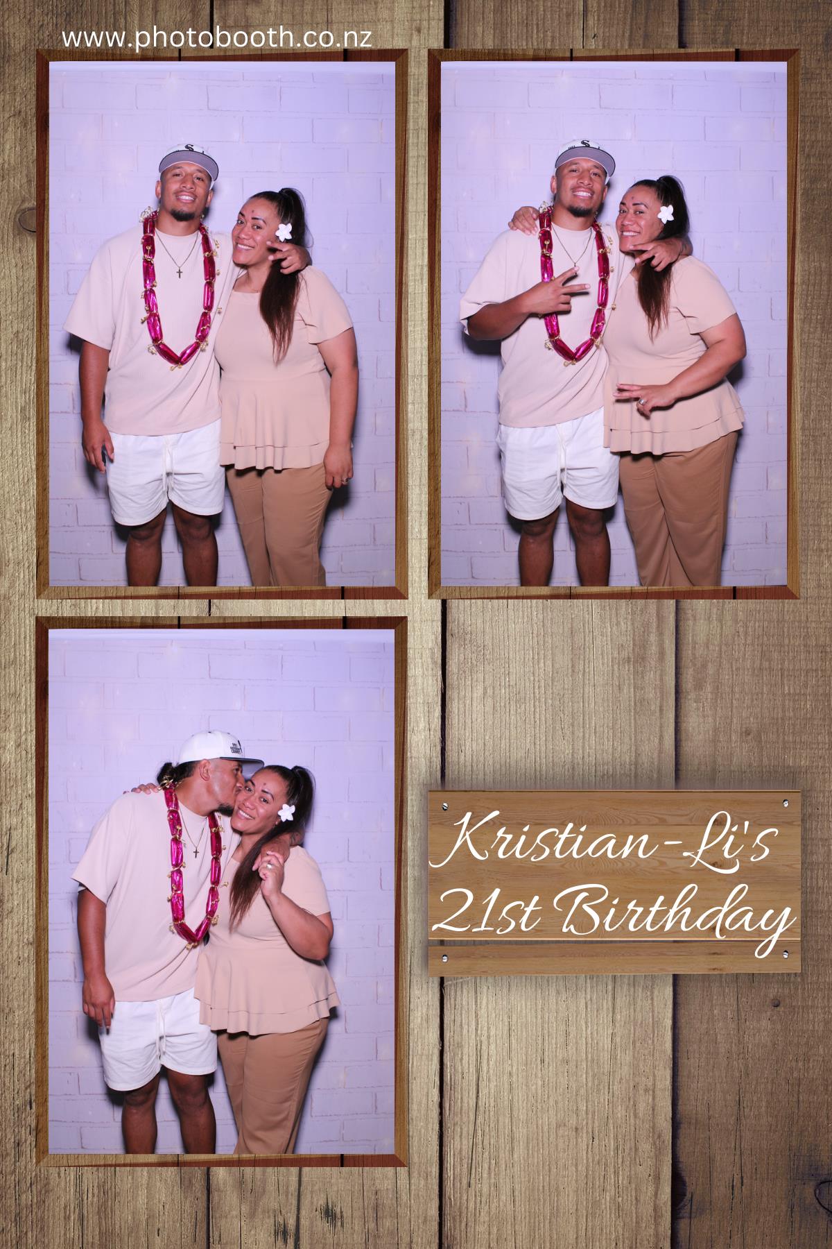 Kristian-Li's 21st | View more photos from the event at gallery.photobooth.co.nz/u/SelfieCentral/Kristian-Lis-21st
