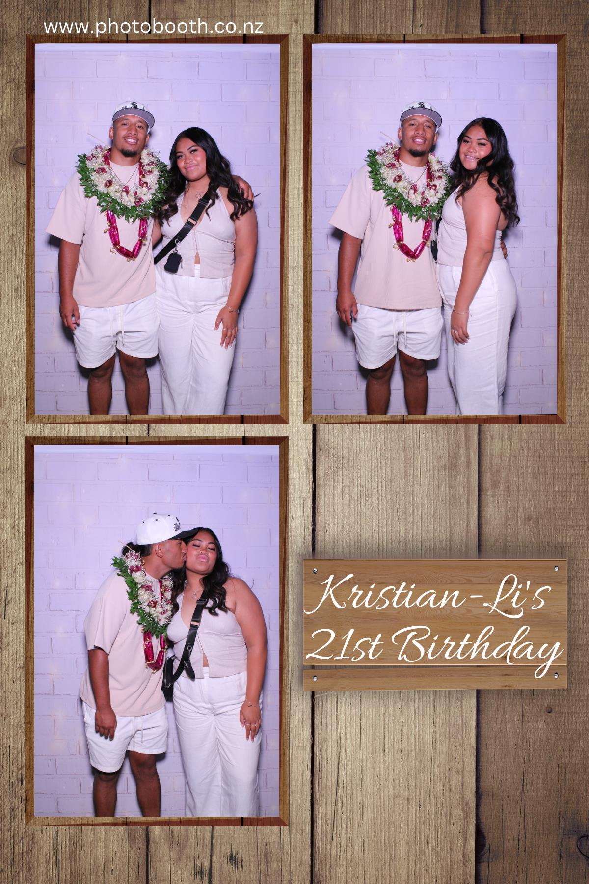 Kristian-Li's 21st | View more photos from the event at gallery.photobooth.co.nz/u/SelfieCentral/Kristian-Lis-21st
