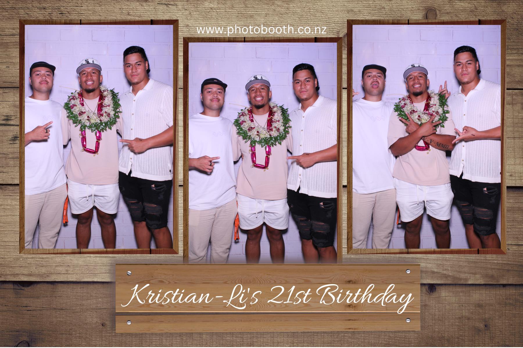 Kristian-Li's 21st | View more photos from the event at gallery.photobooth.co.nz/u/SelfieCentral/Kristian-Lis-21st